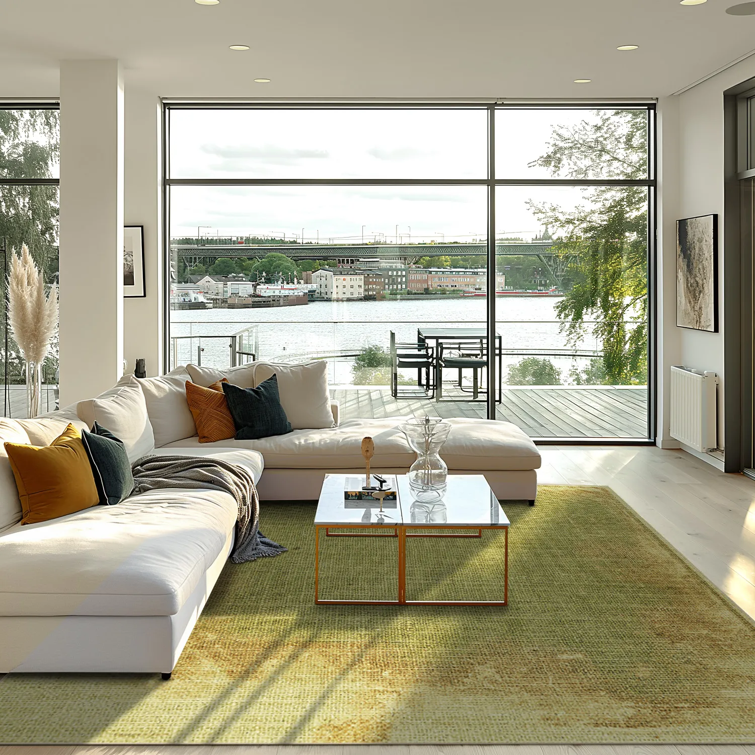 Tapete Wilton - Albaida (verde)