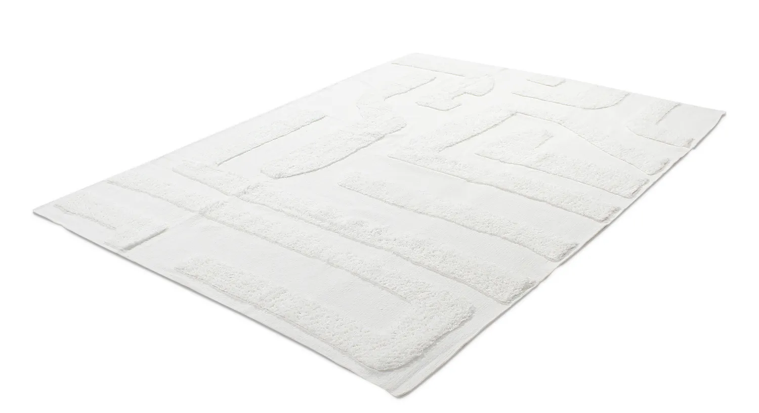 Tapetes felpudos - Alexa Natural Cotton Shaggy (offwhite)