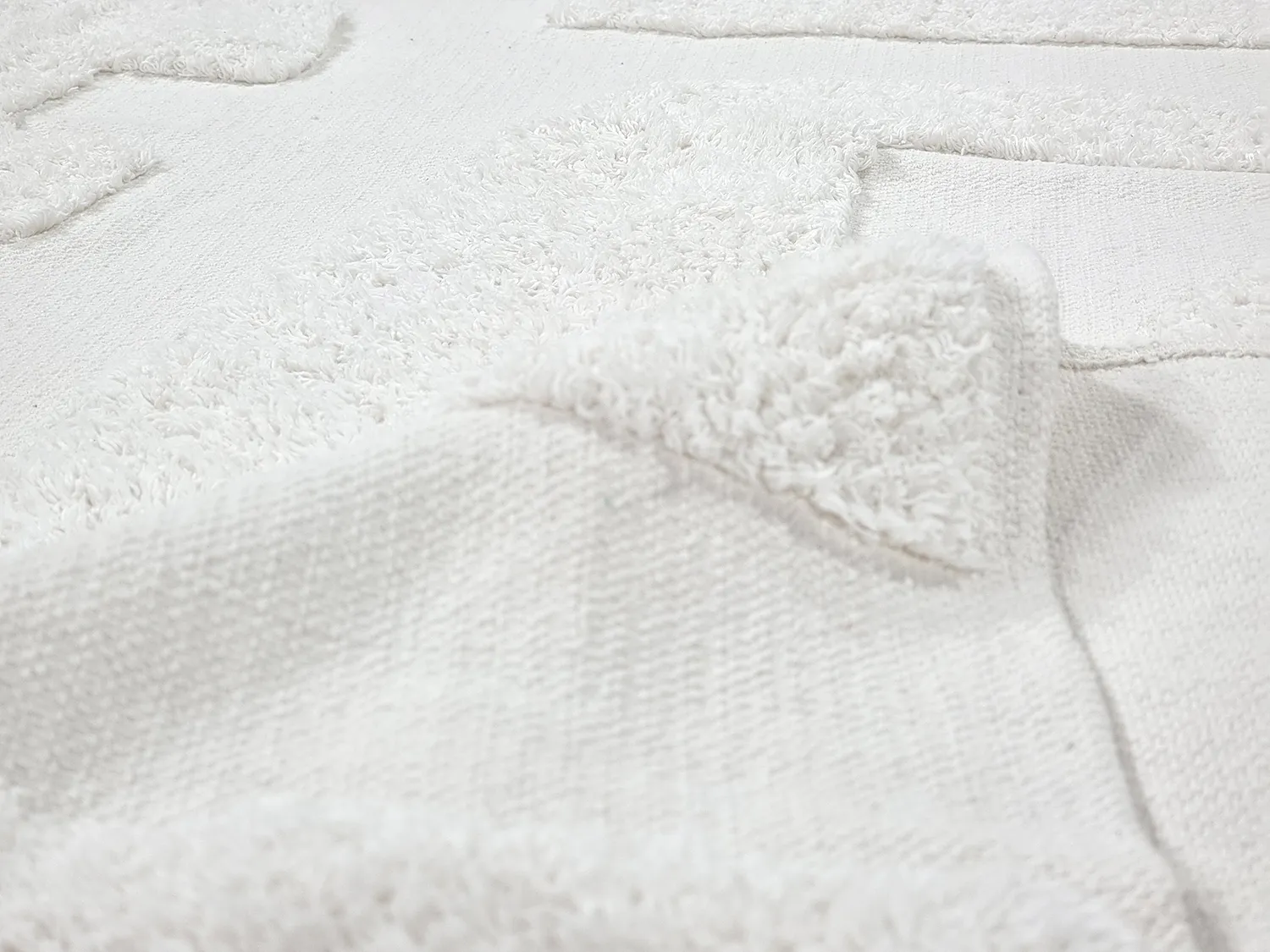 Tapetes felpudos - Alexa Natural Cotton Shaggy (offwhite)