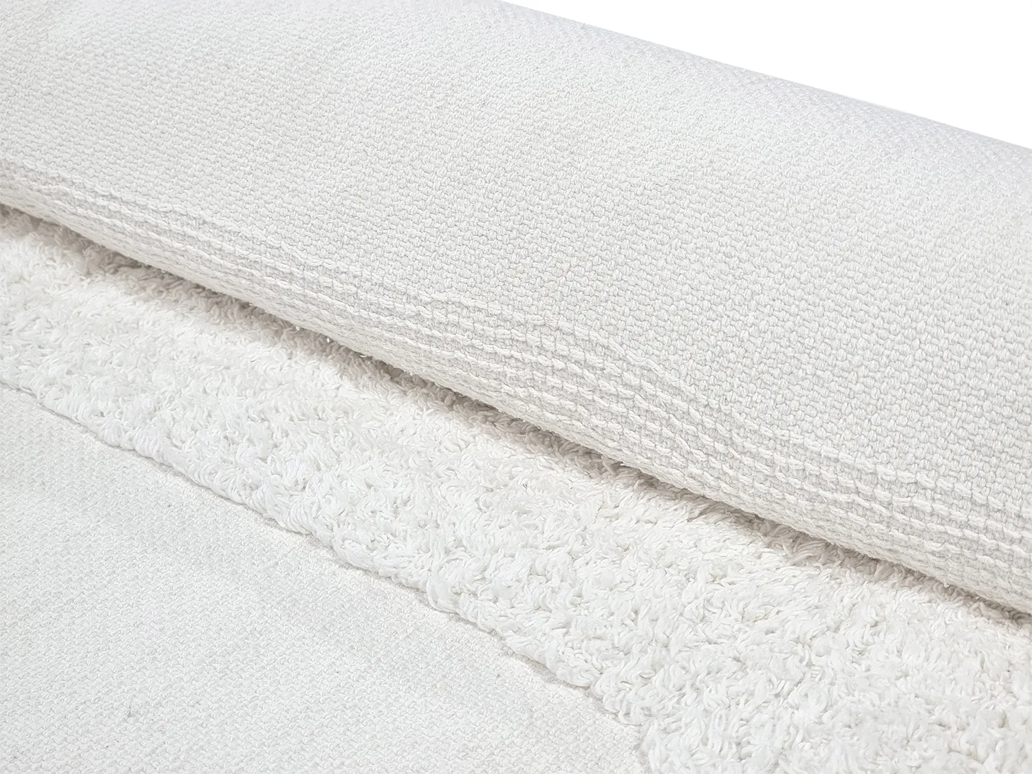 Tapetes felpudos - Alexa Natural Cotton Shaggy (offwhite)