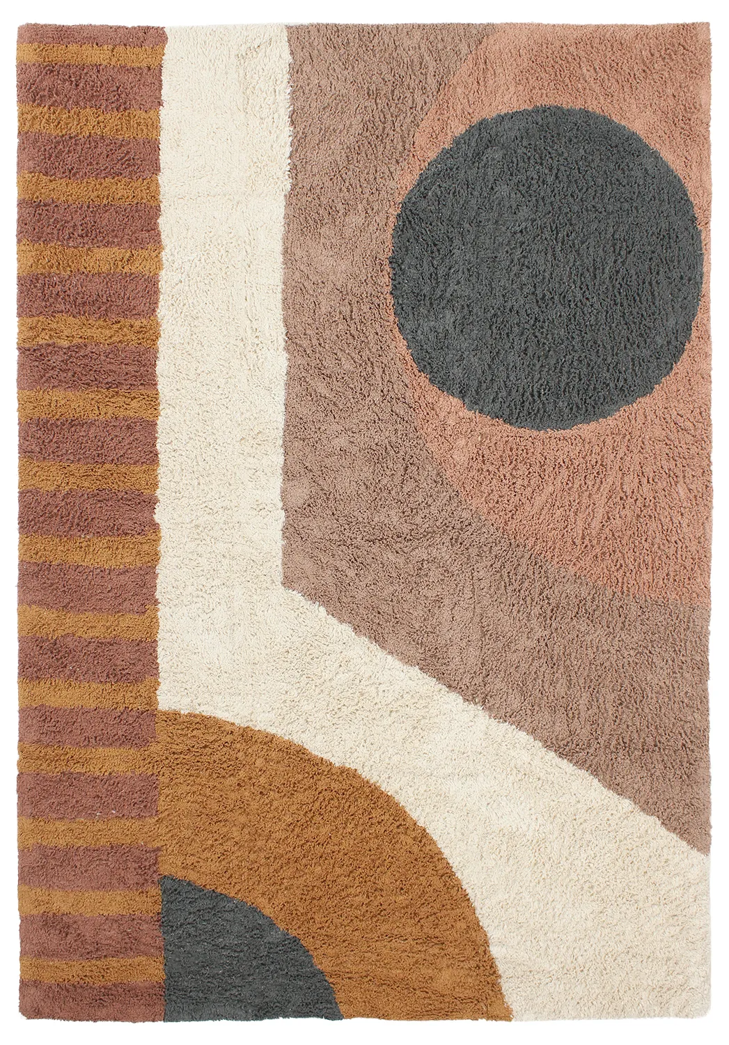 Tapetes felpudos - Alpe Natural Cotton Shaggy (multi)