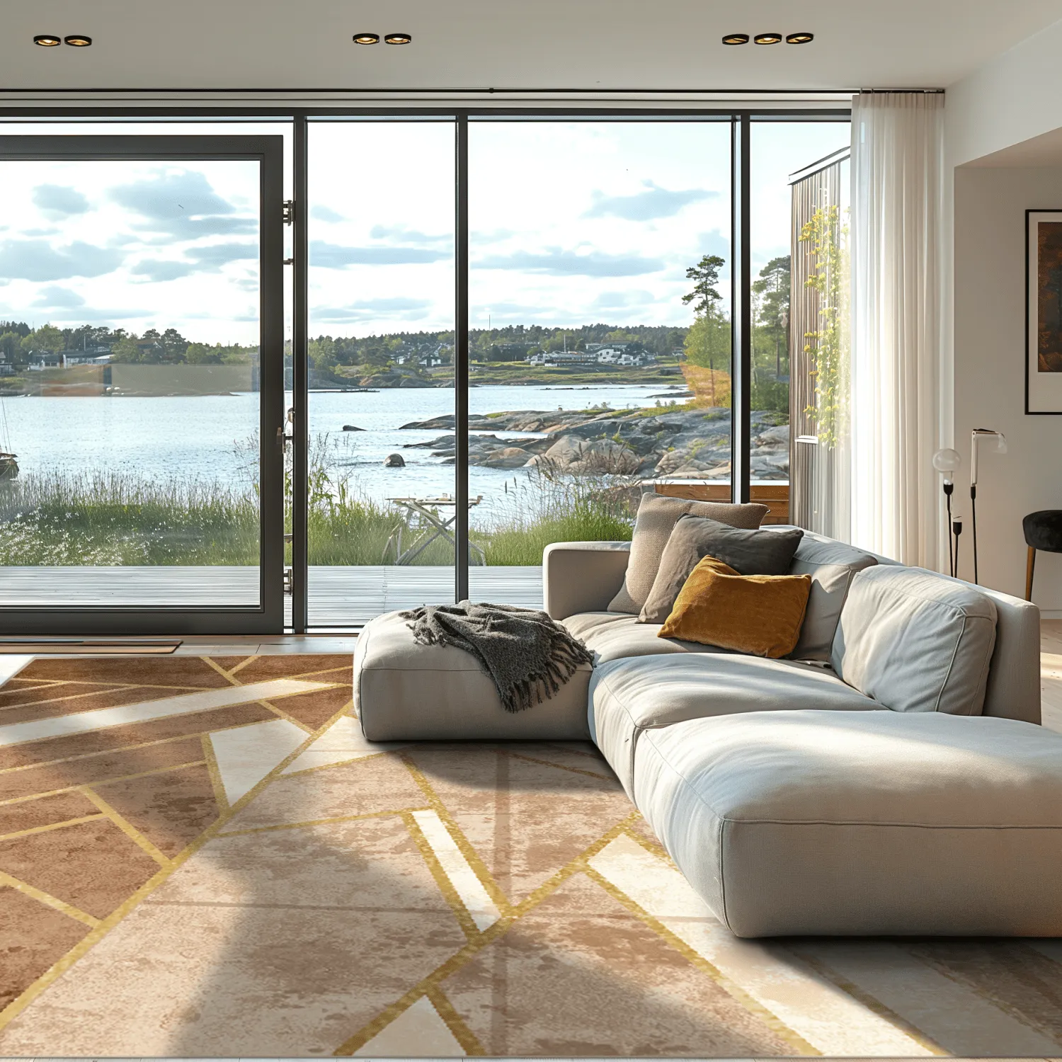 Tapete Wilton - Amasra (bege)