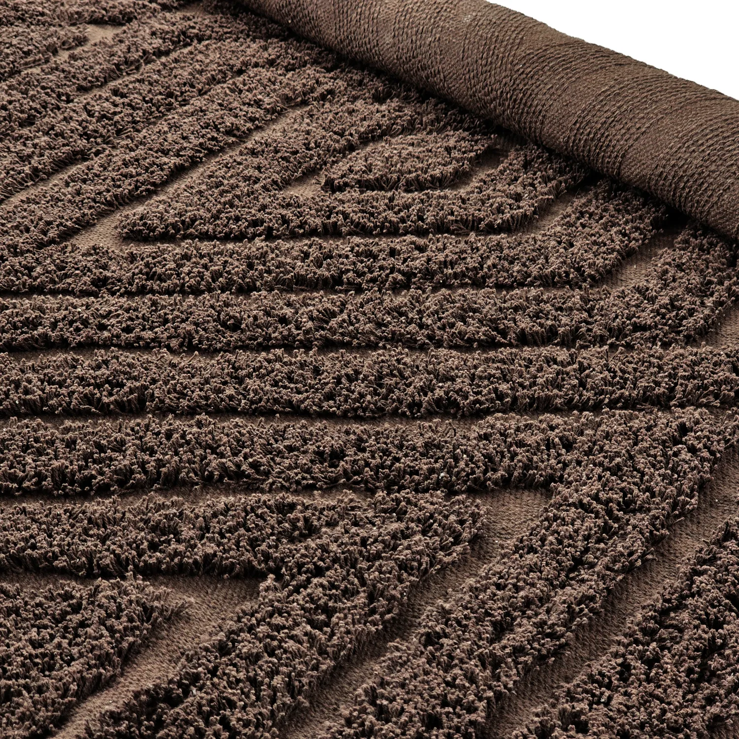 Tapete redondo - Amberley Natural Cotton Shaggy (rjava)