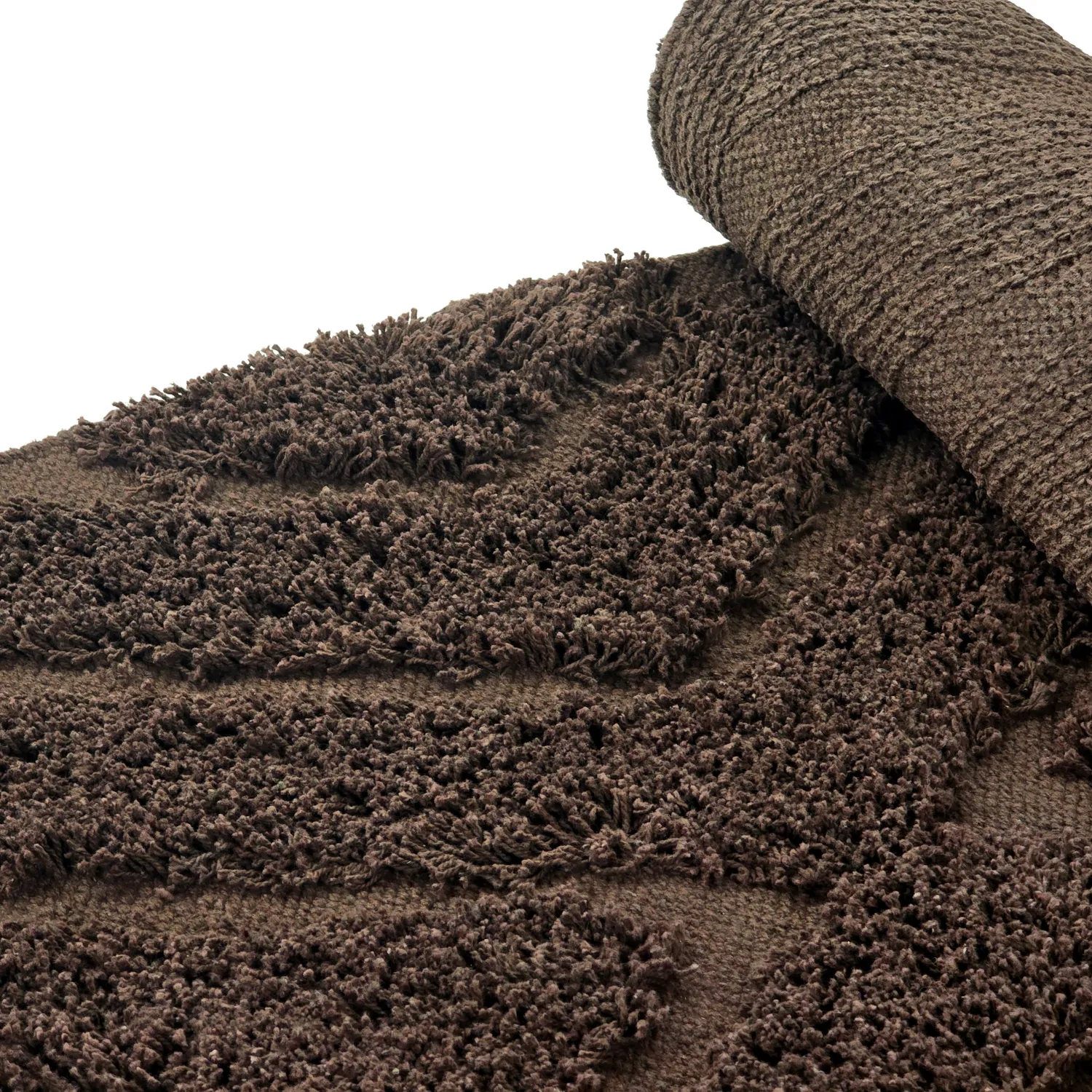 Tapetes felpudos - Amberley Natural Cotton Shaggy (rjava)