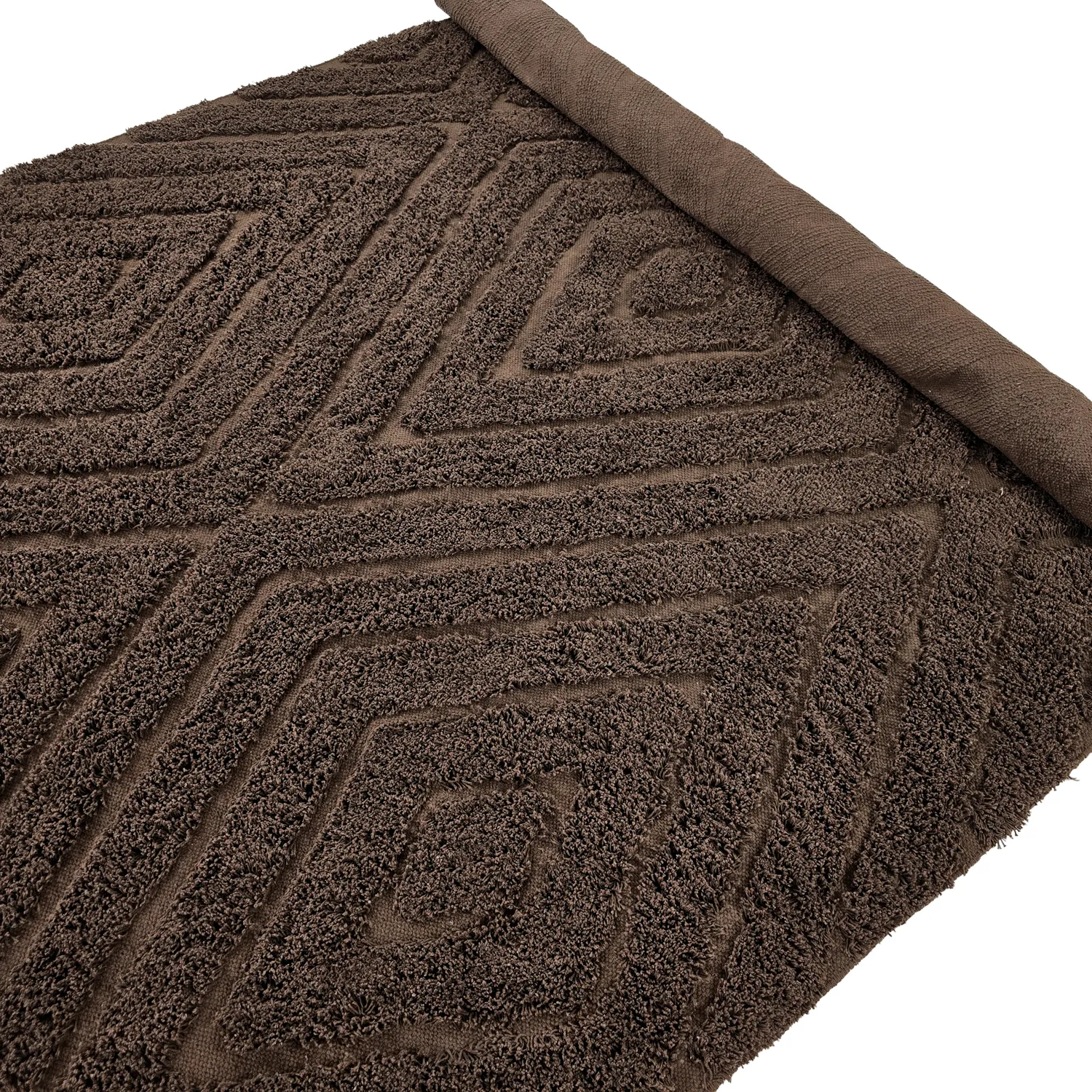 Tapetes felpudos - Amberley Natural Cotton Shaggy (rjava)