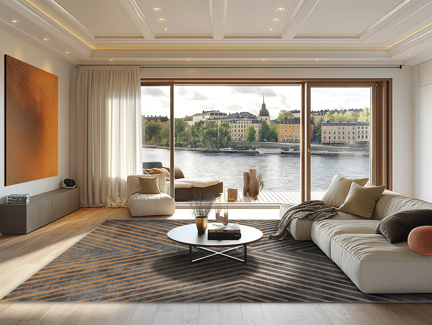 Tapete Wilton - Amorgos (cloud)