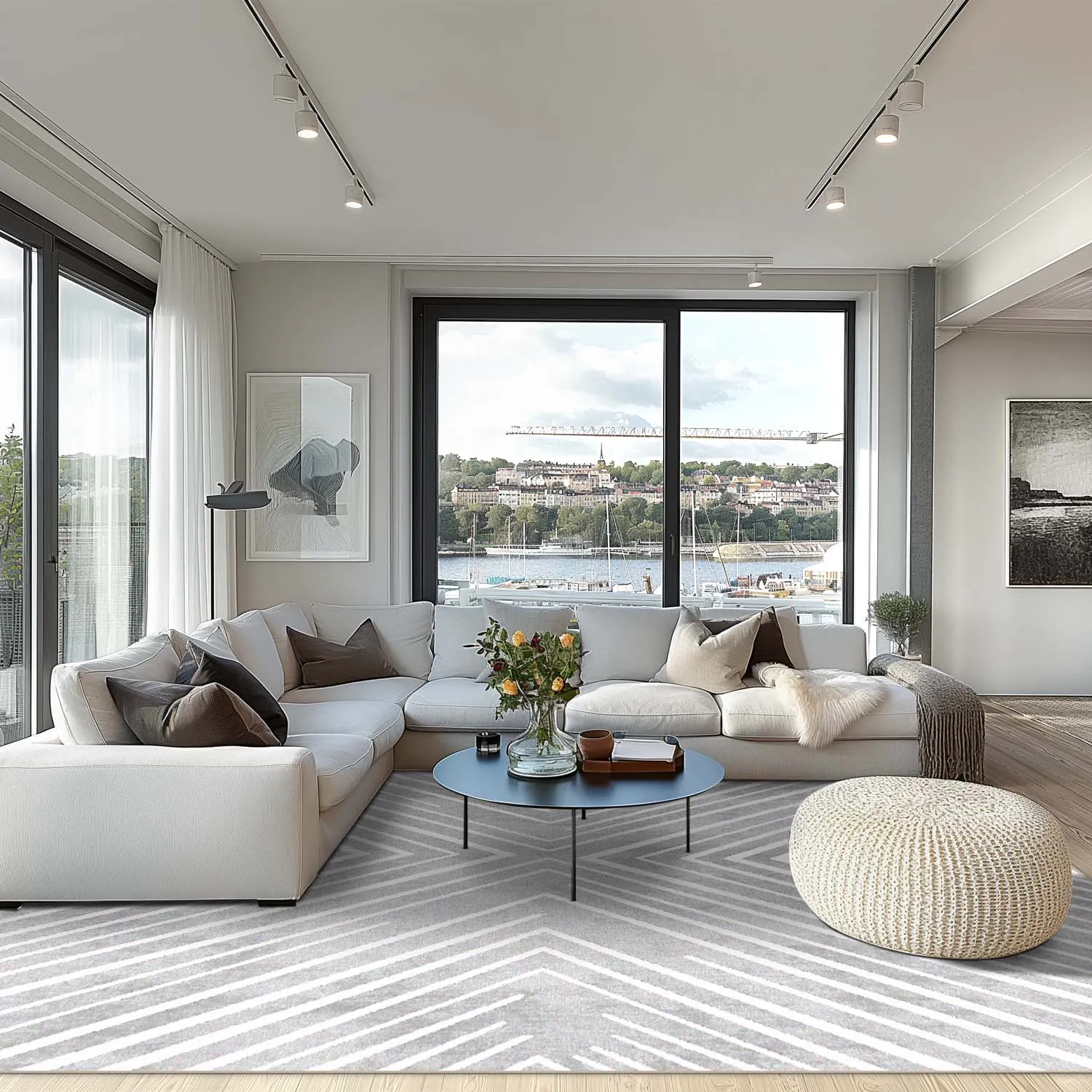 Tapete Wilton - Amorgos (cinza)