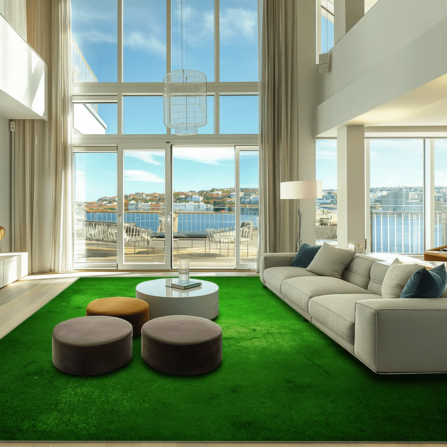 Tapete Wilton - Anzio (verde)