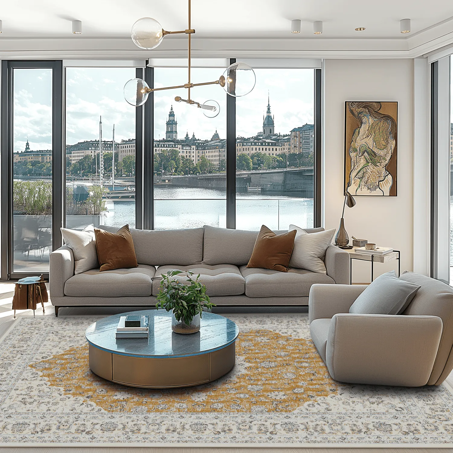 Tapete Wilton - Arabella (ocre)