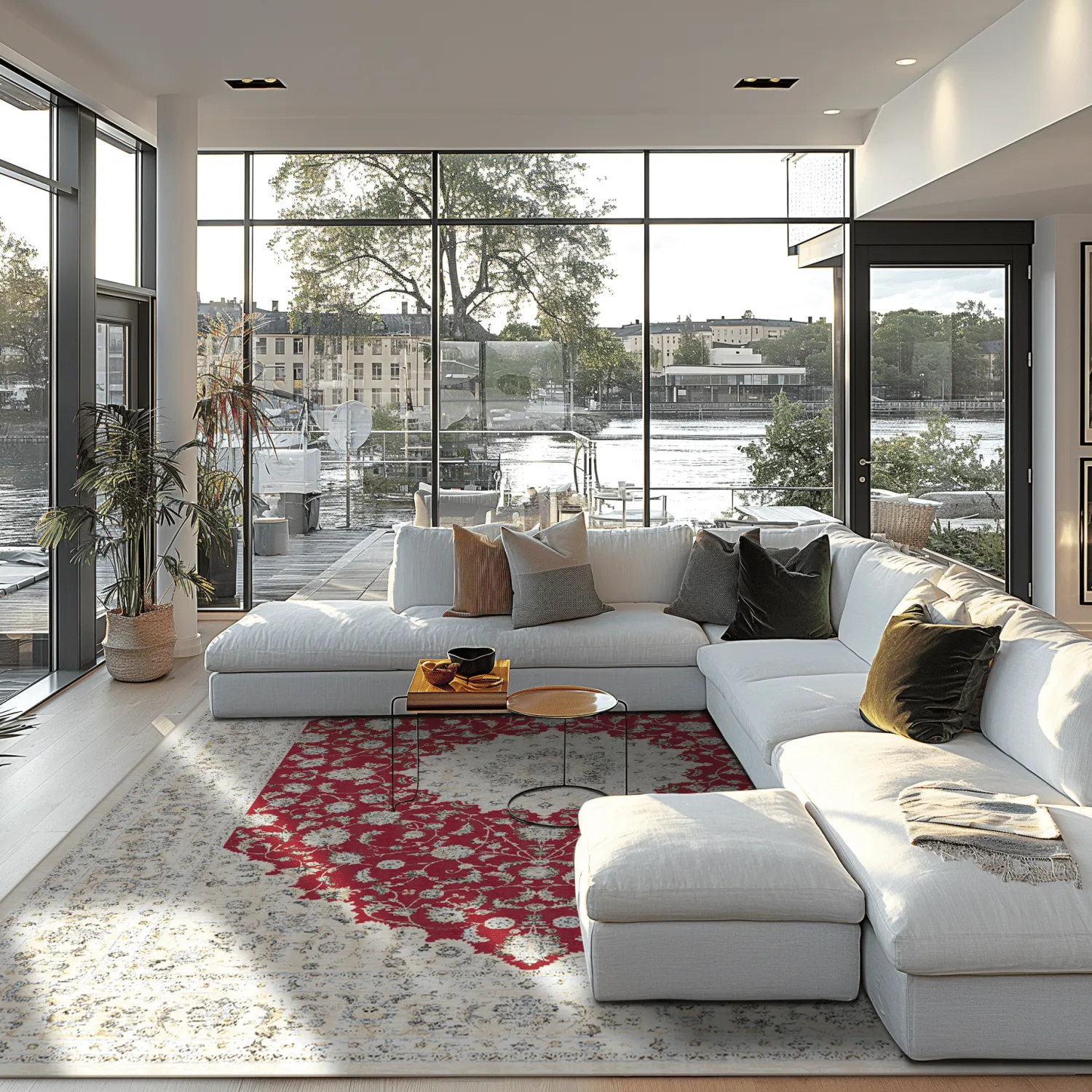 Tapete Wilton - Arabella (vermelho)