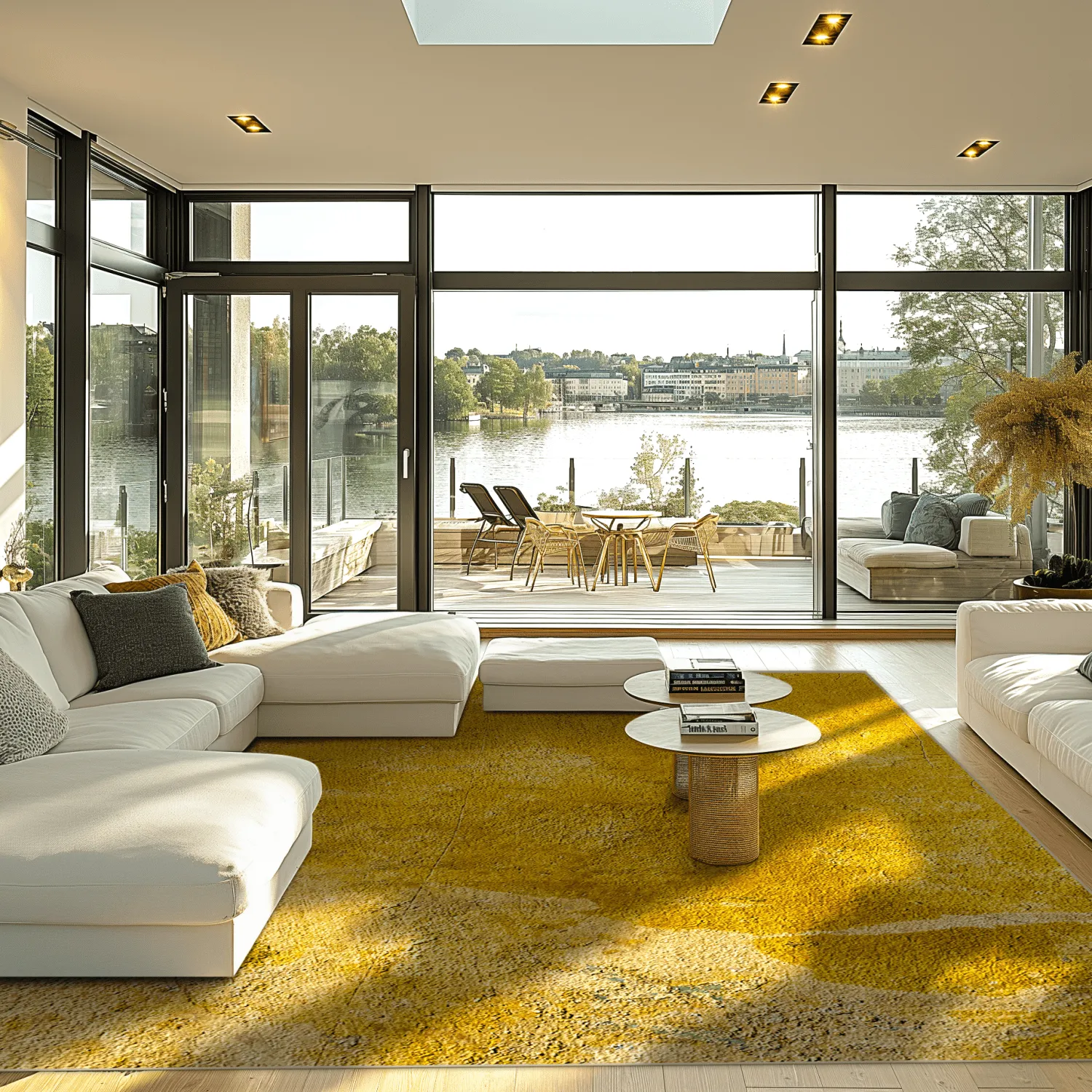 Tapete Wilton - Arbus (dourado)