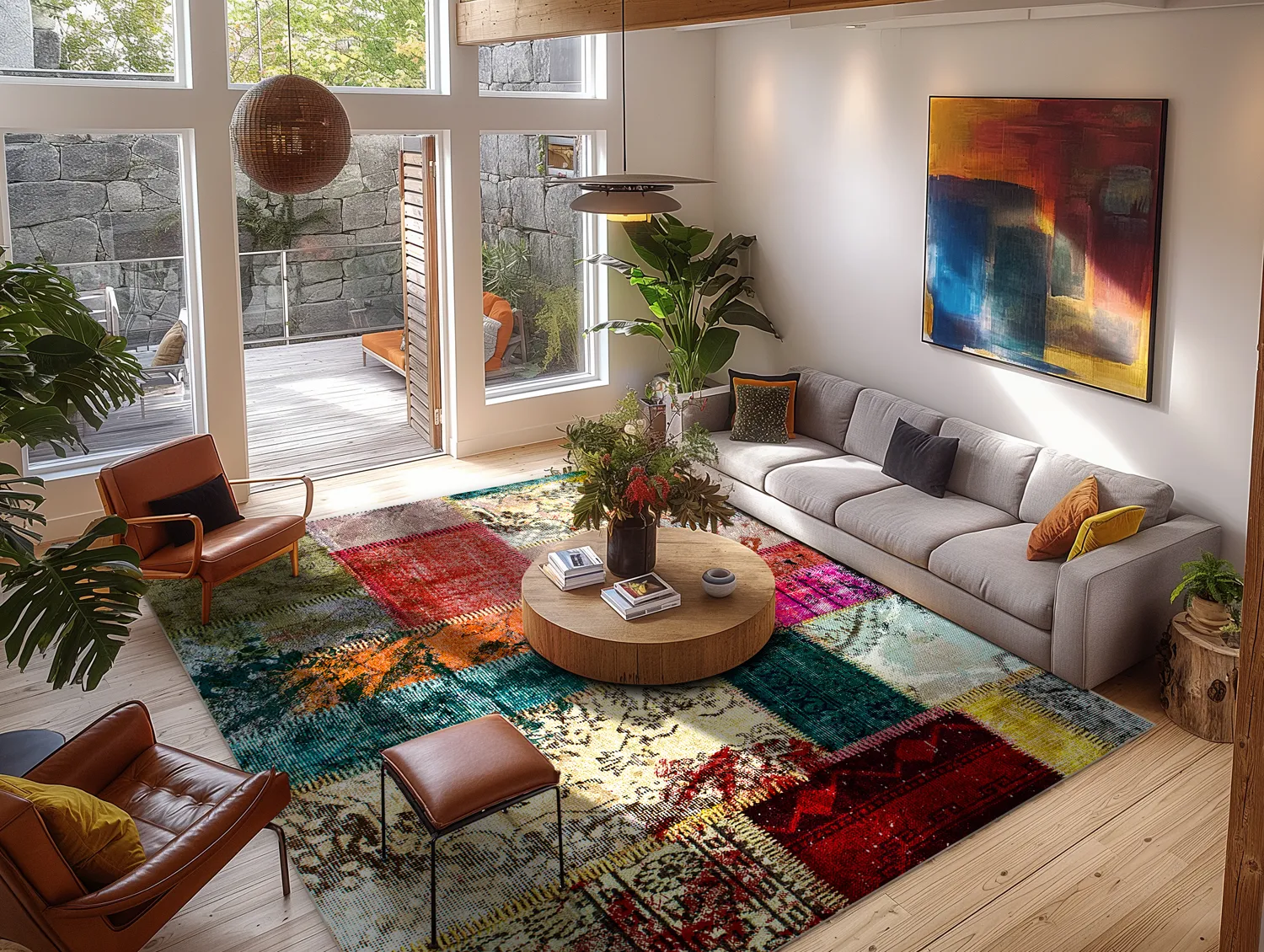 Tapete Wilton - Ariana (multicolorido)