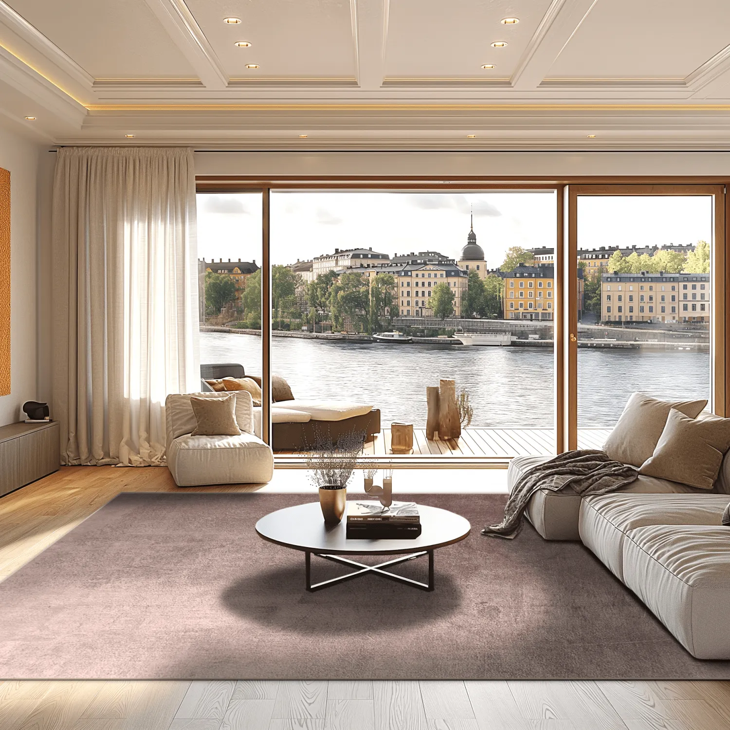 Tapete Wilton - Artena (cinza/marrom)