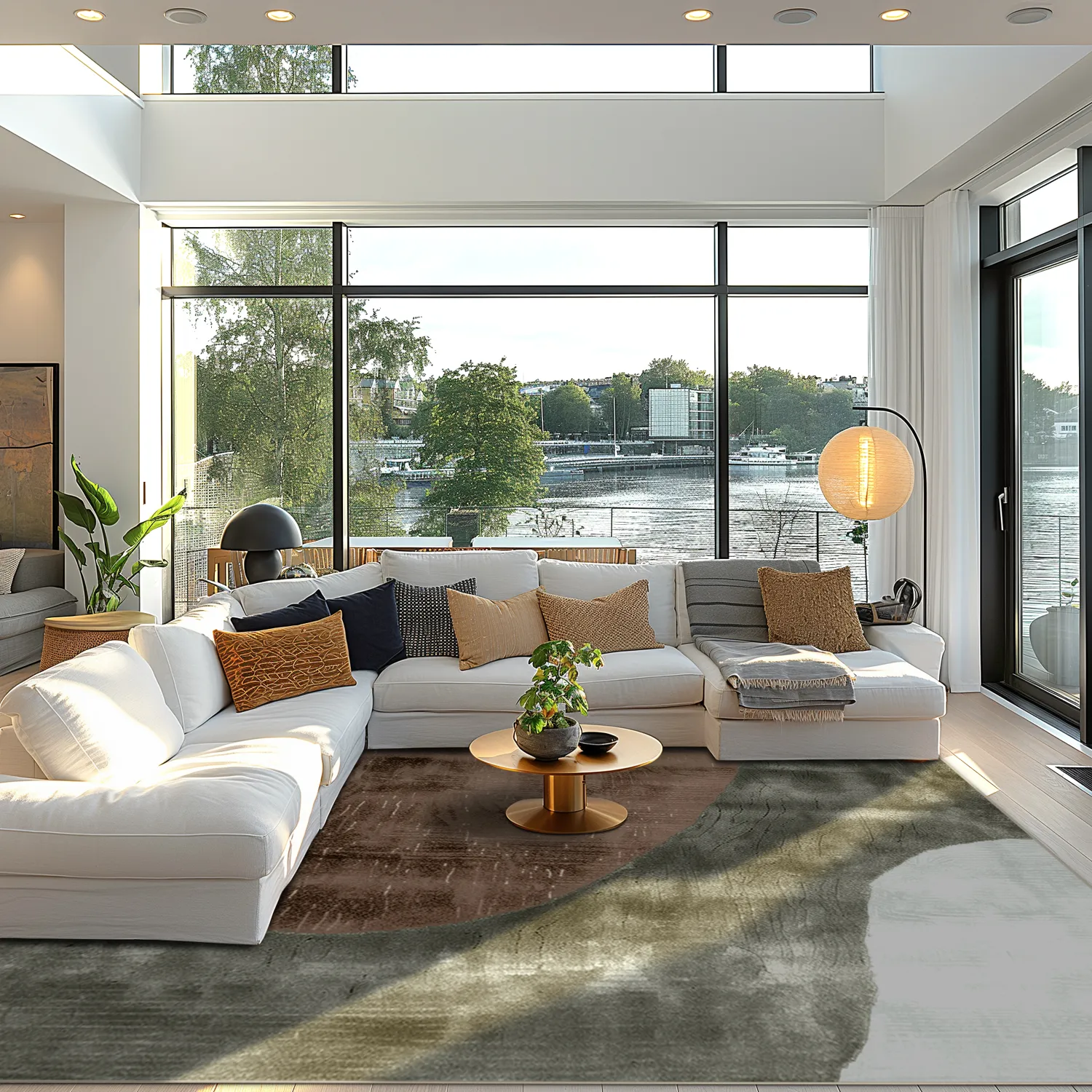 Tapete Wilton - Barcelona (marrom)