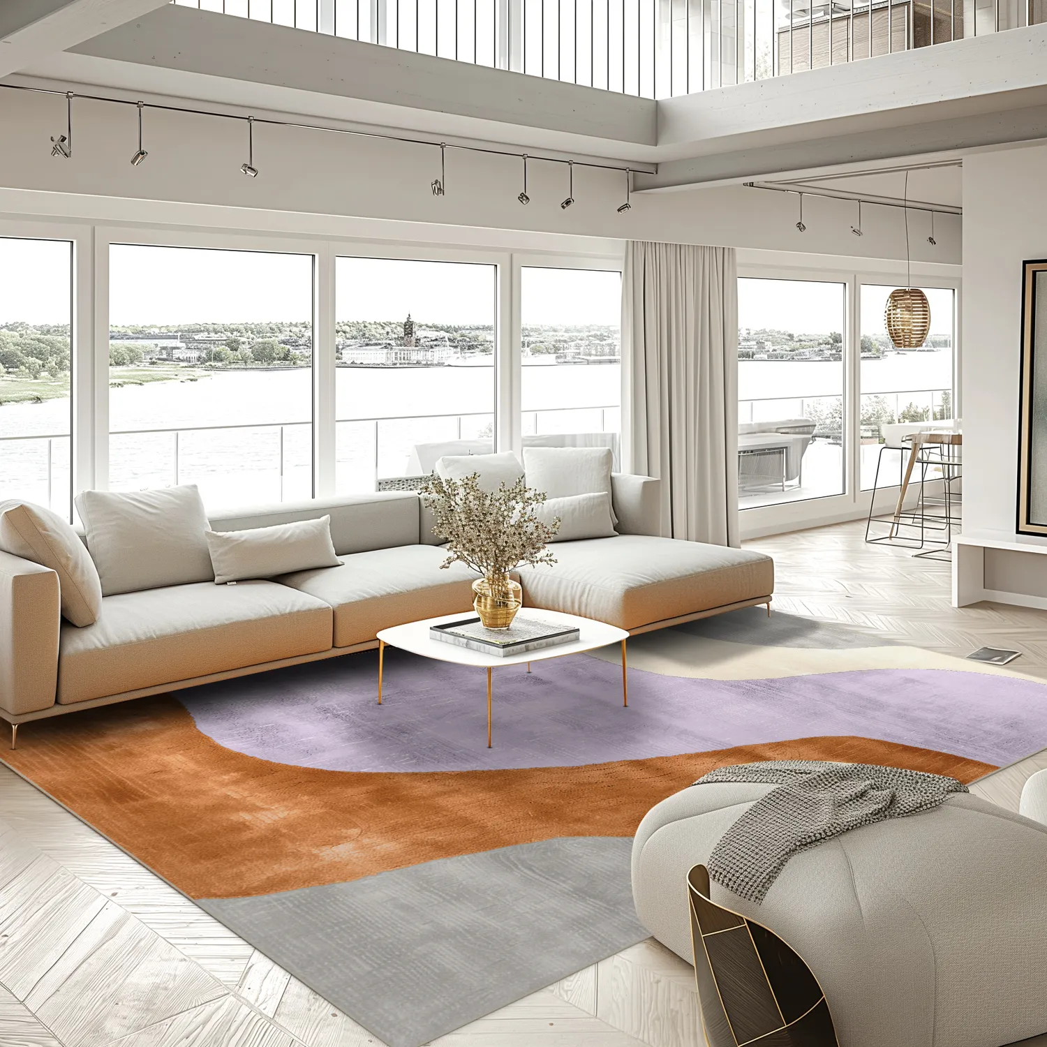 Tapete Wilton - Barcelona (lavanda)