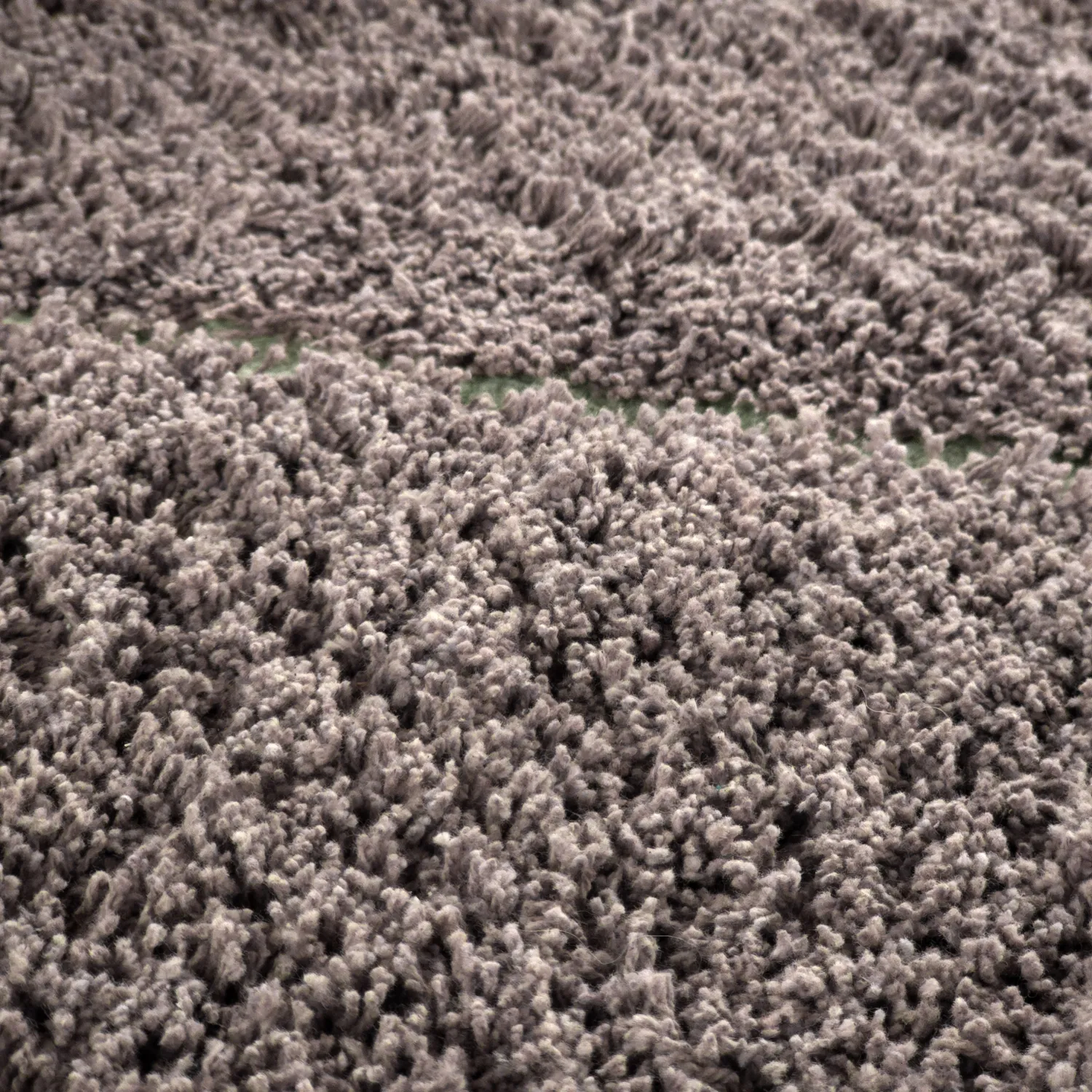 Tapetes felpudos - Bellevue Natural Cotton Shaggy (taupe/zelena)
