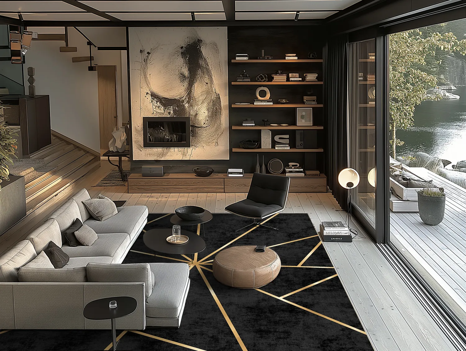 Tapete Wilton - Bellizzi (preto)