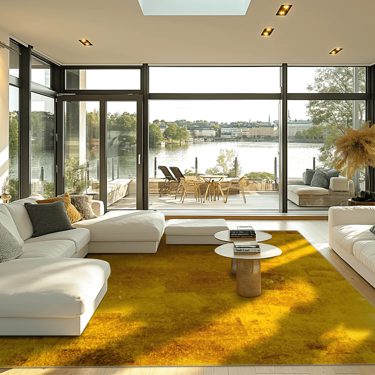 Tapete Wilton - Benali (dourado)