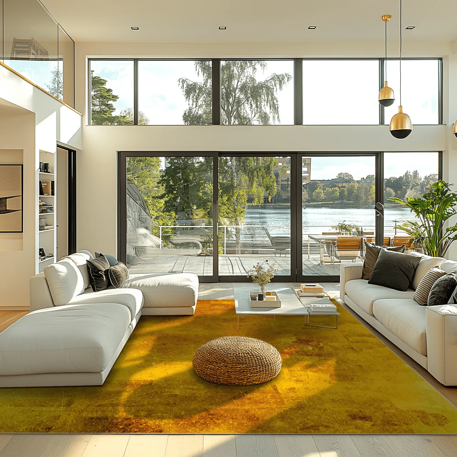 Tapete Wilton - Benali (dourado)