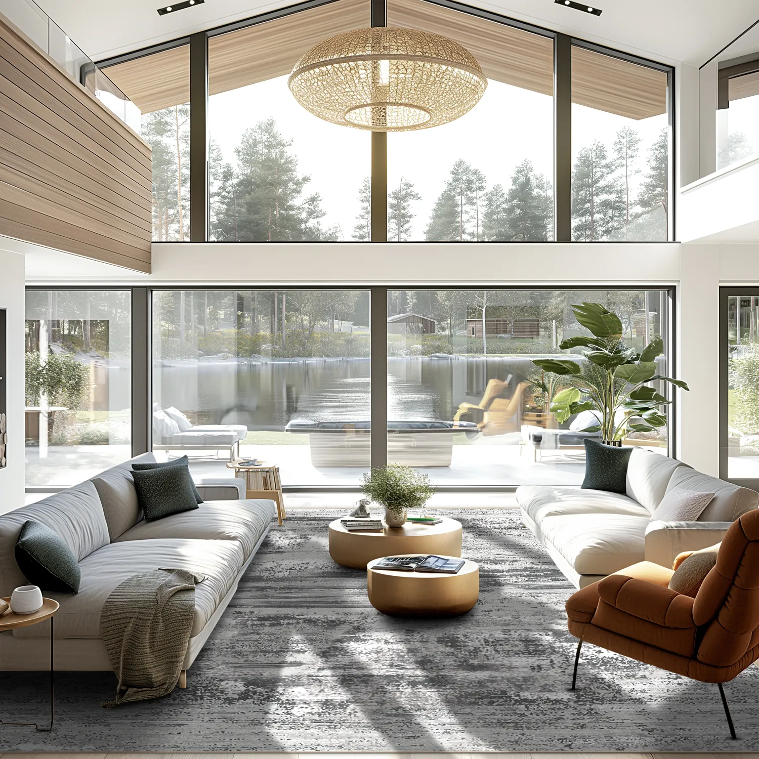 Tapete Wilton - Ben Arous (cinza)