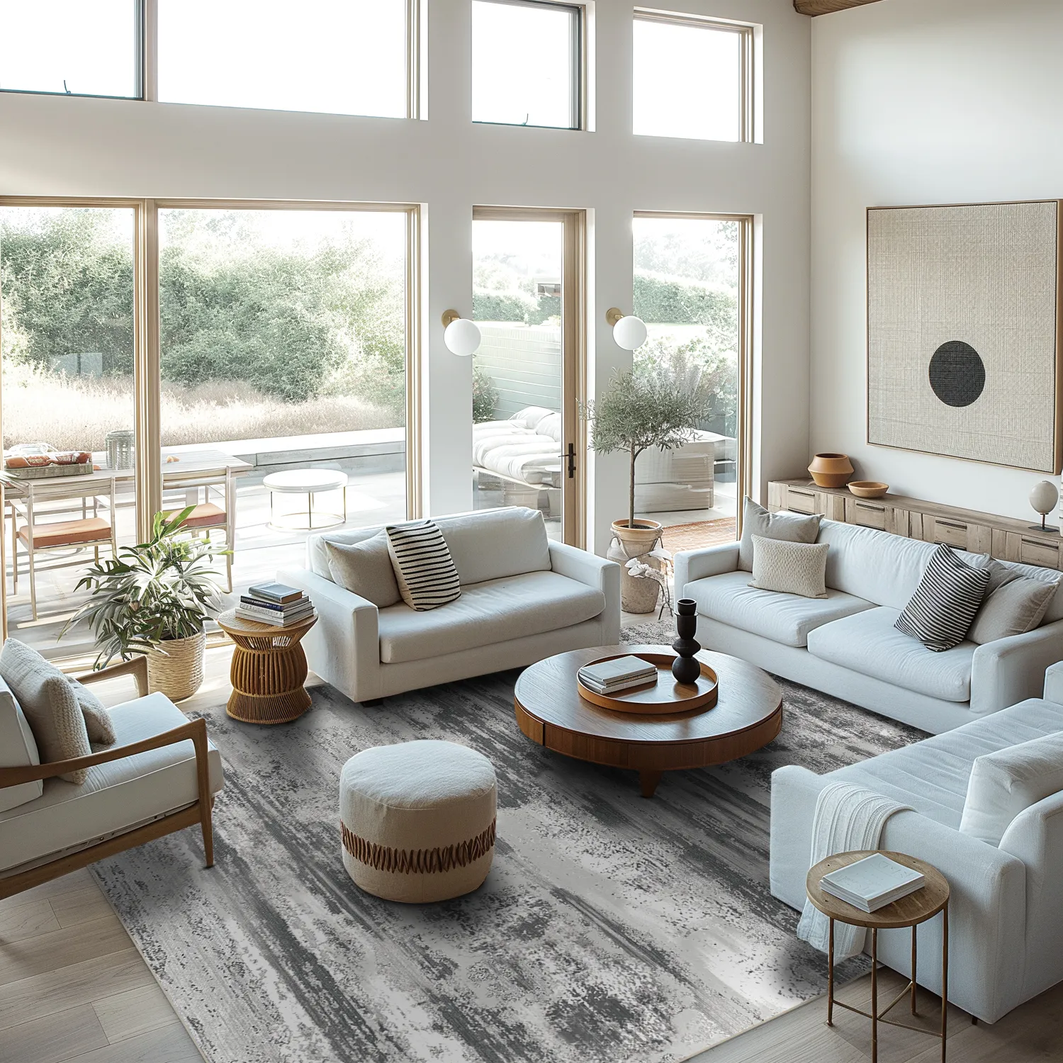 Tapete Wilton - Ben Arous (cinza)