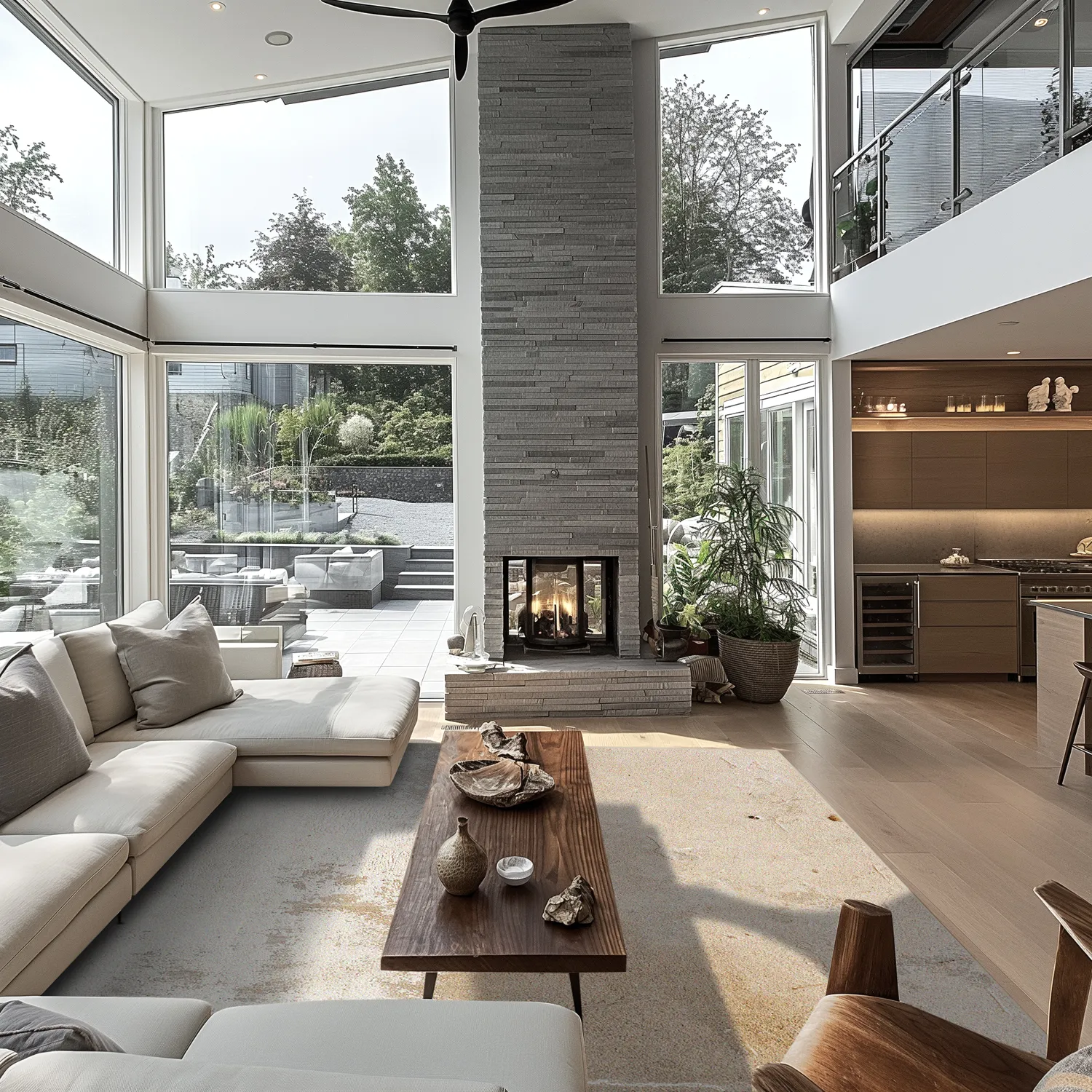 Tapete Wilton - Bornos (cinza/bege)