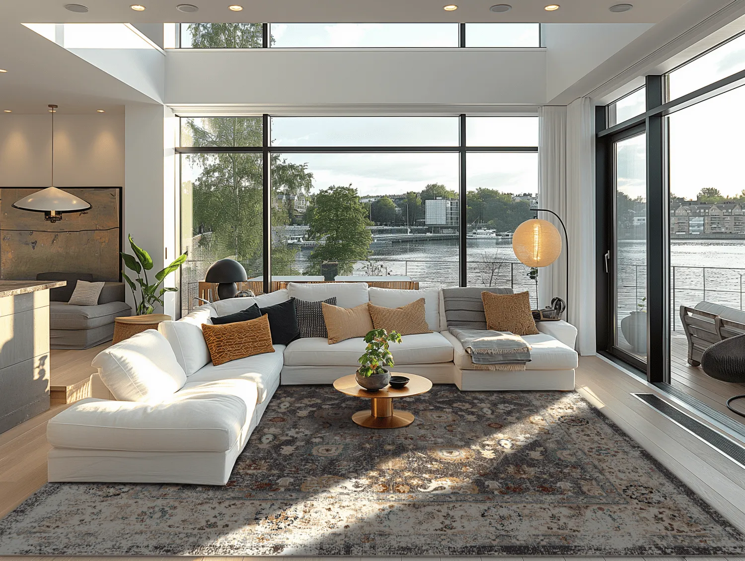 Tapete Wilton - Bouhjar (cinza/multicolorido)