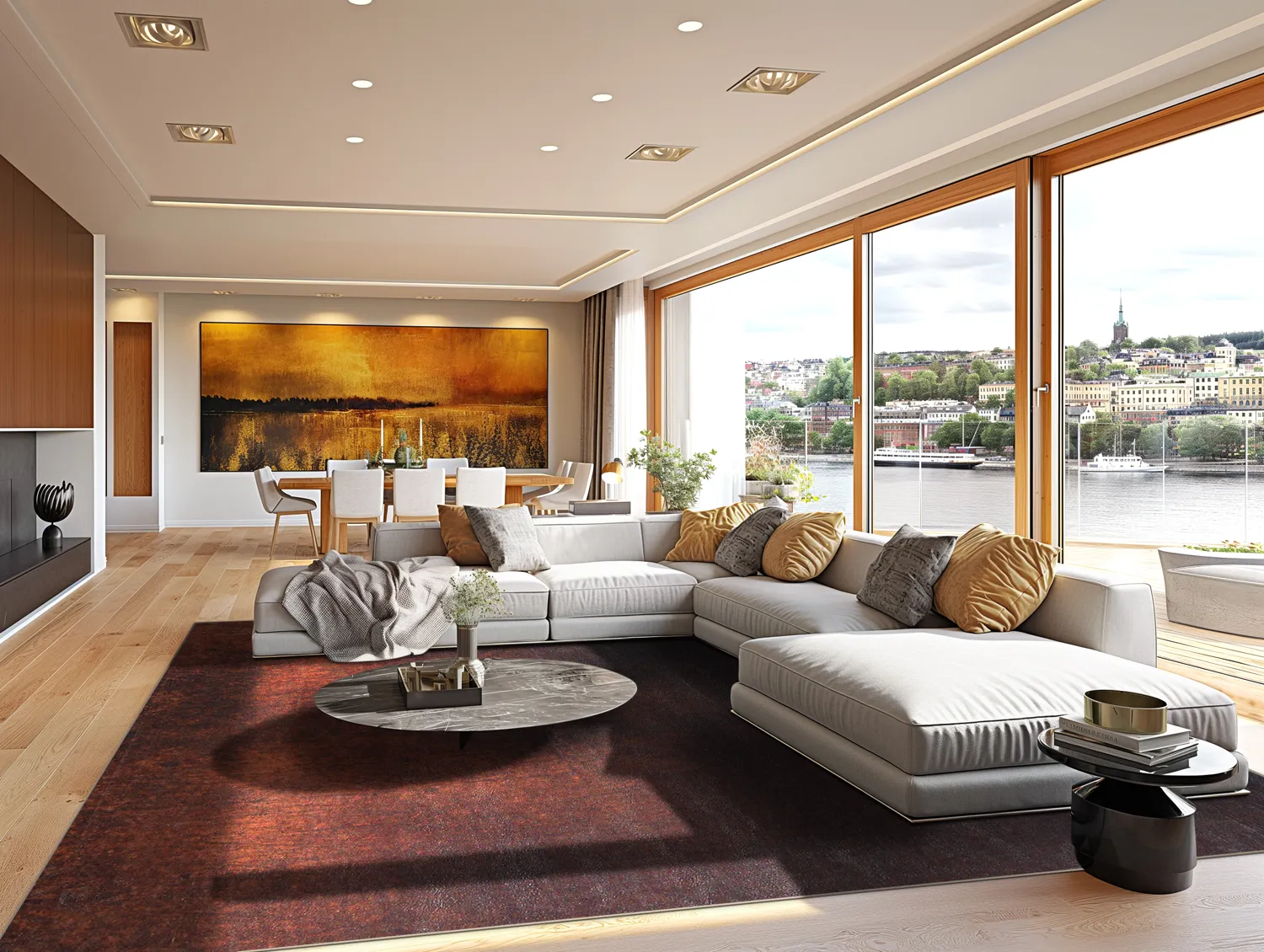 Tapete Wilton - Bovera (vermelho)