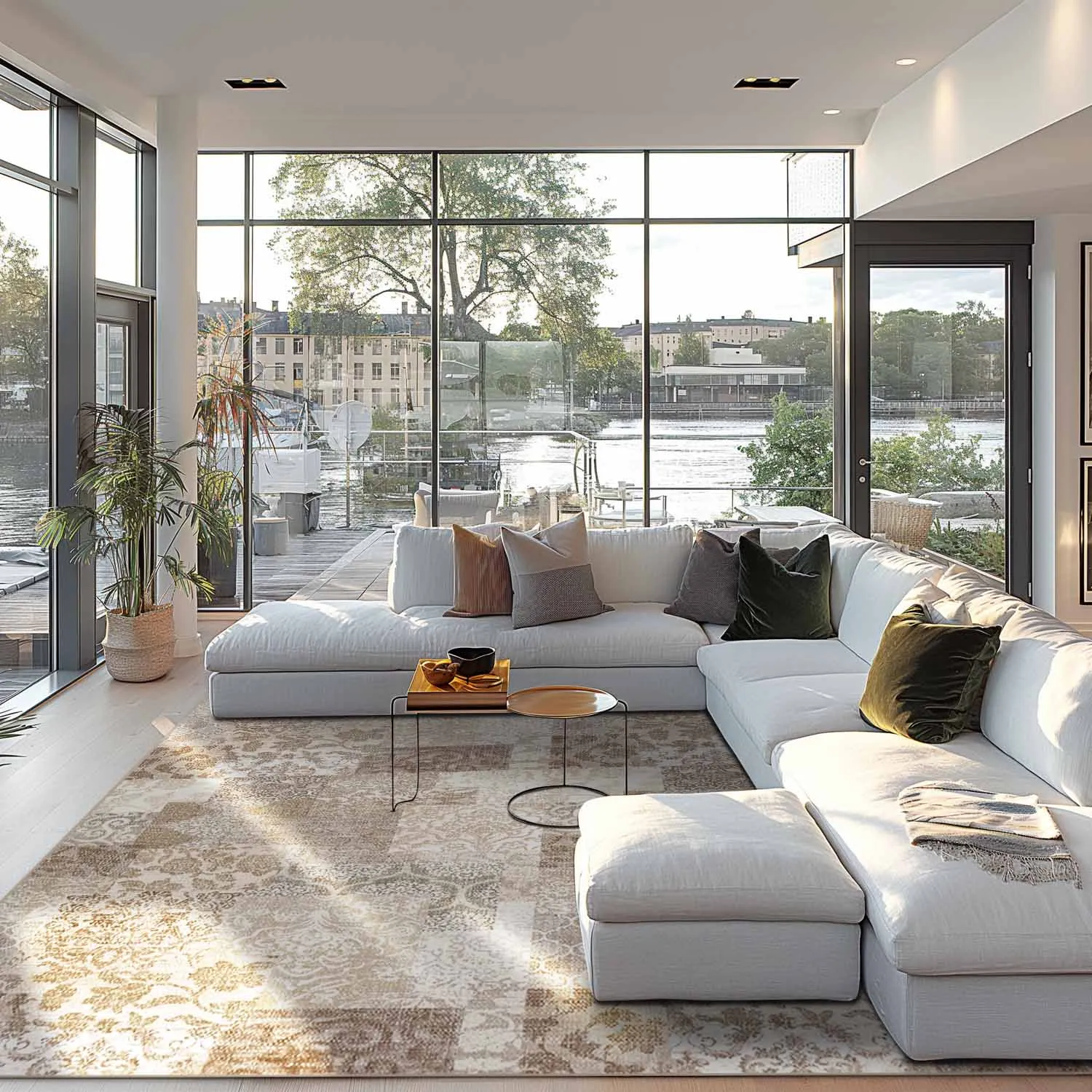 Tapete Wilton - Carthage (bege)