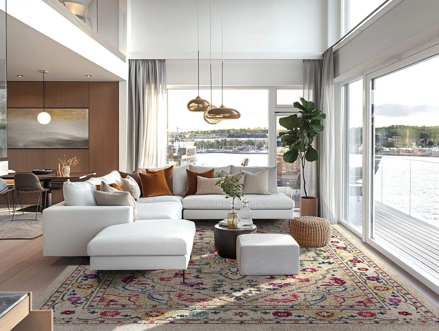 Tapete Wilton - Castro (multicolorido)