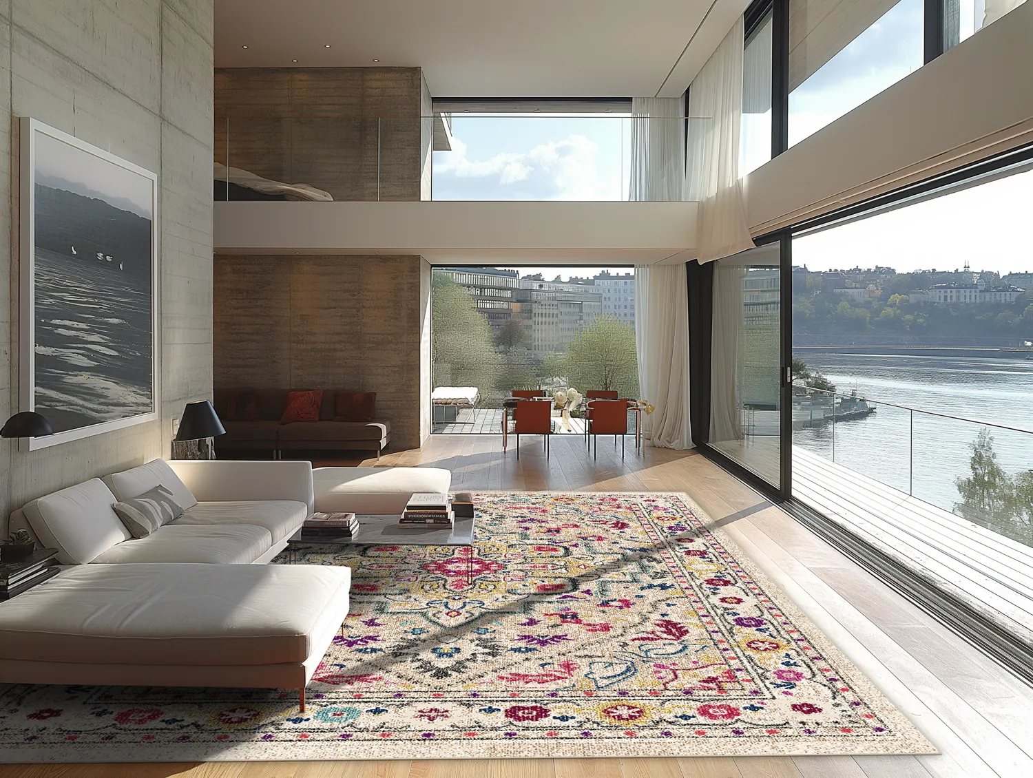 Tapete Wilton - Castro (multicolorido)