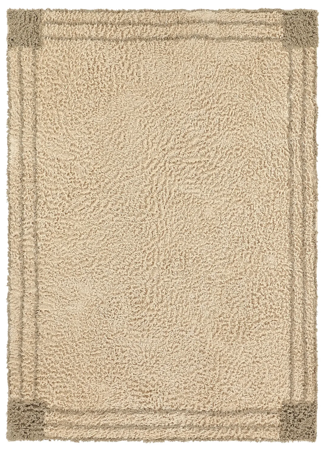 Tapetes felpudos - Cataya Natural Cotton Shaggy (bege/taupe)