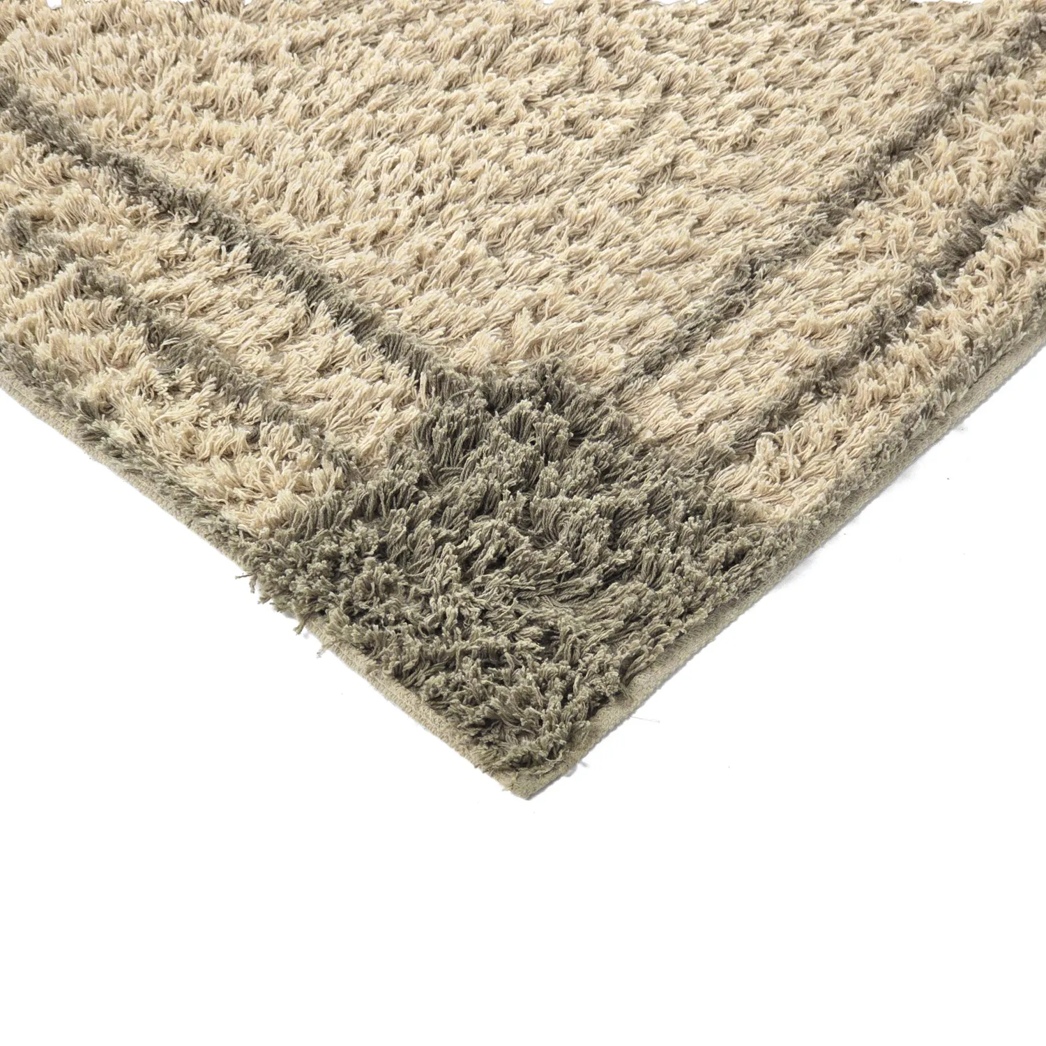Tapetes felpudos - Cataya Natural Cotton Shaggy (bege/taupe)