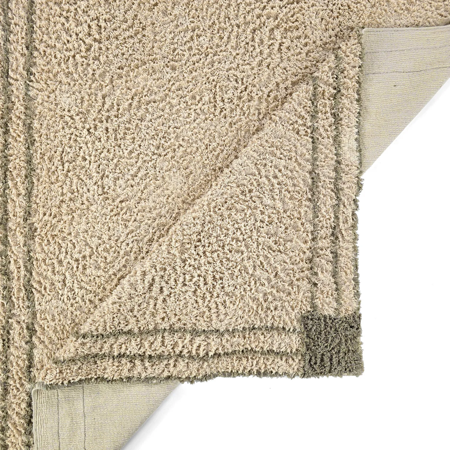 Tapetes felpudos - Cataya Natural Cotton Shaggy (bege/taupe)