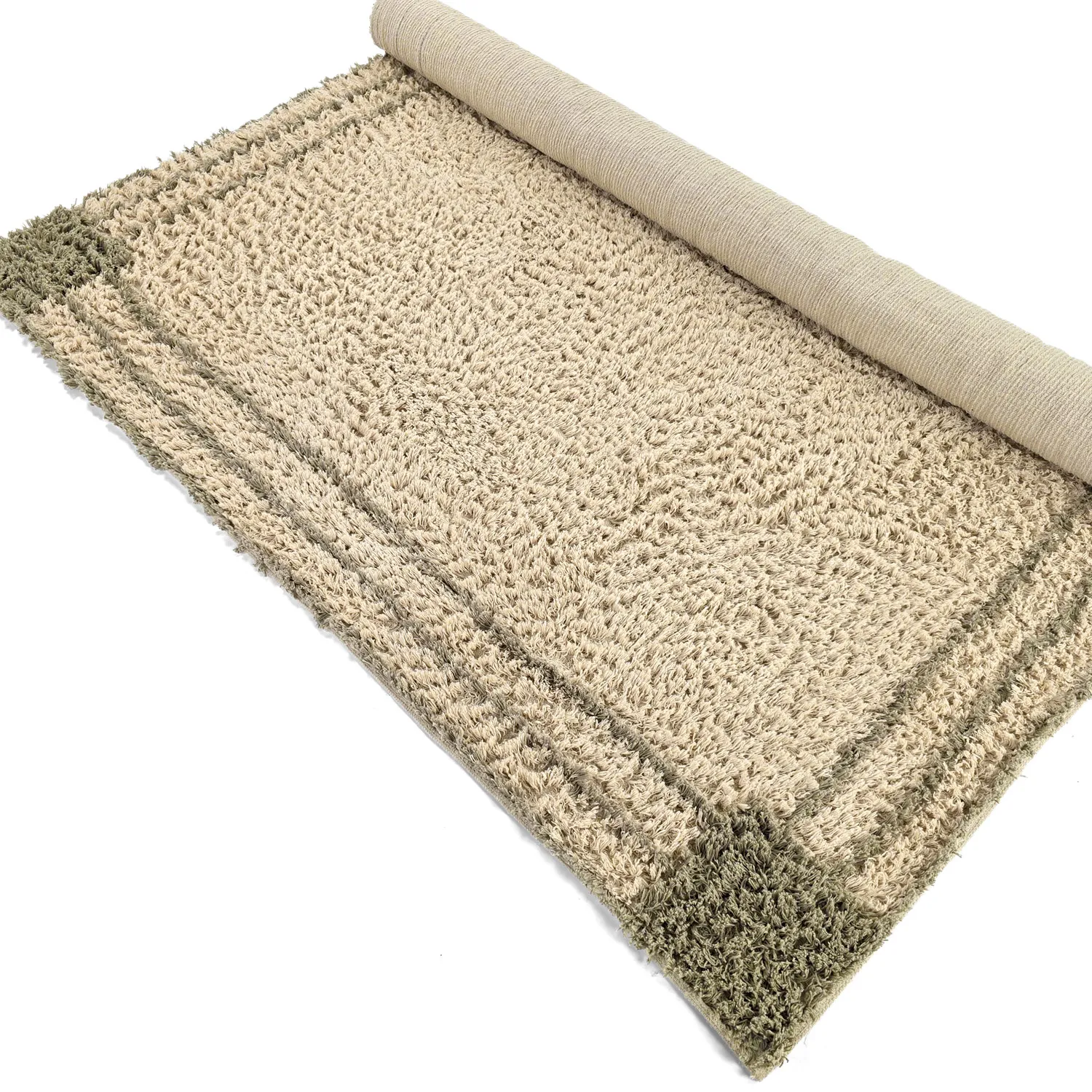 Tapetes felpudos - Cataya Natural Cotton Shaggy (bege/taupe)