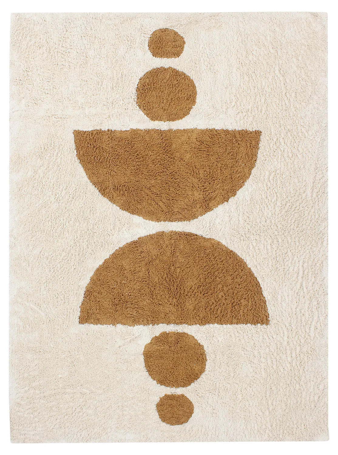 Tapetes felpudos - Cervia Natural Cotton Shaggy (bege)