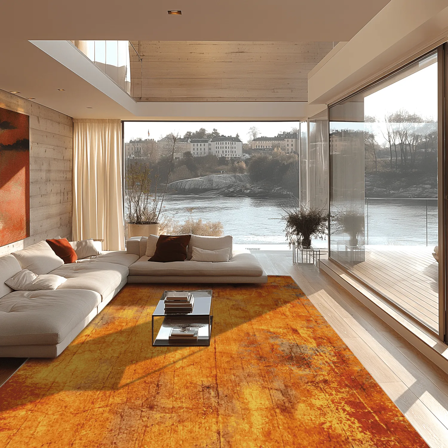 Tapete Wilton - Cesano (laranja)