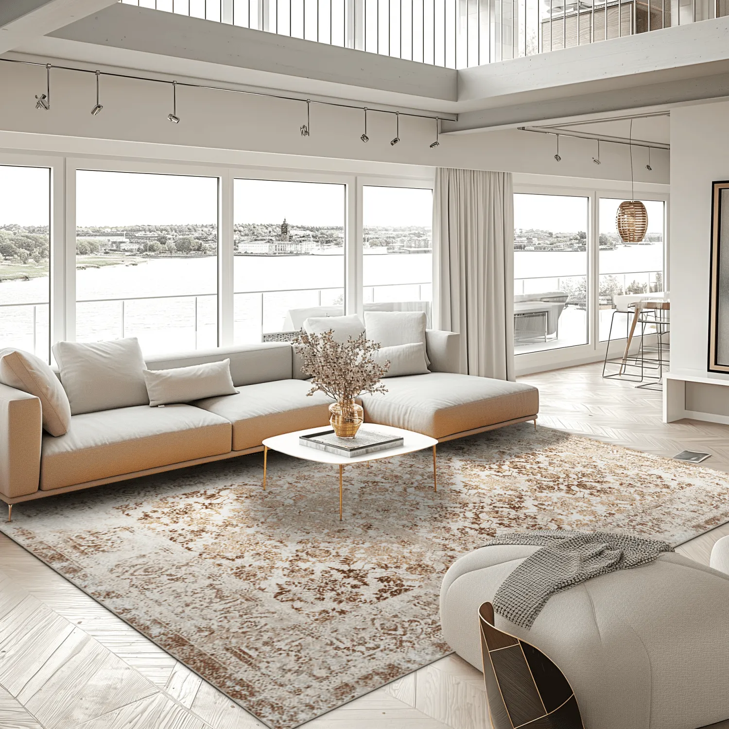 Tapete Wilton - Denizli (bege)