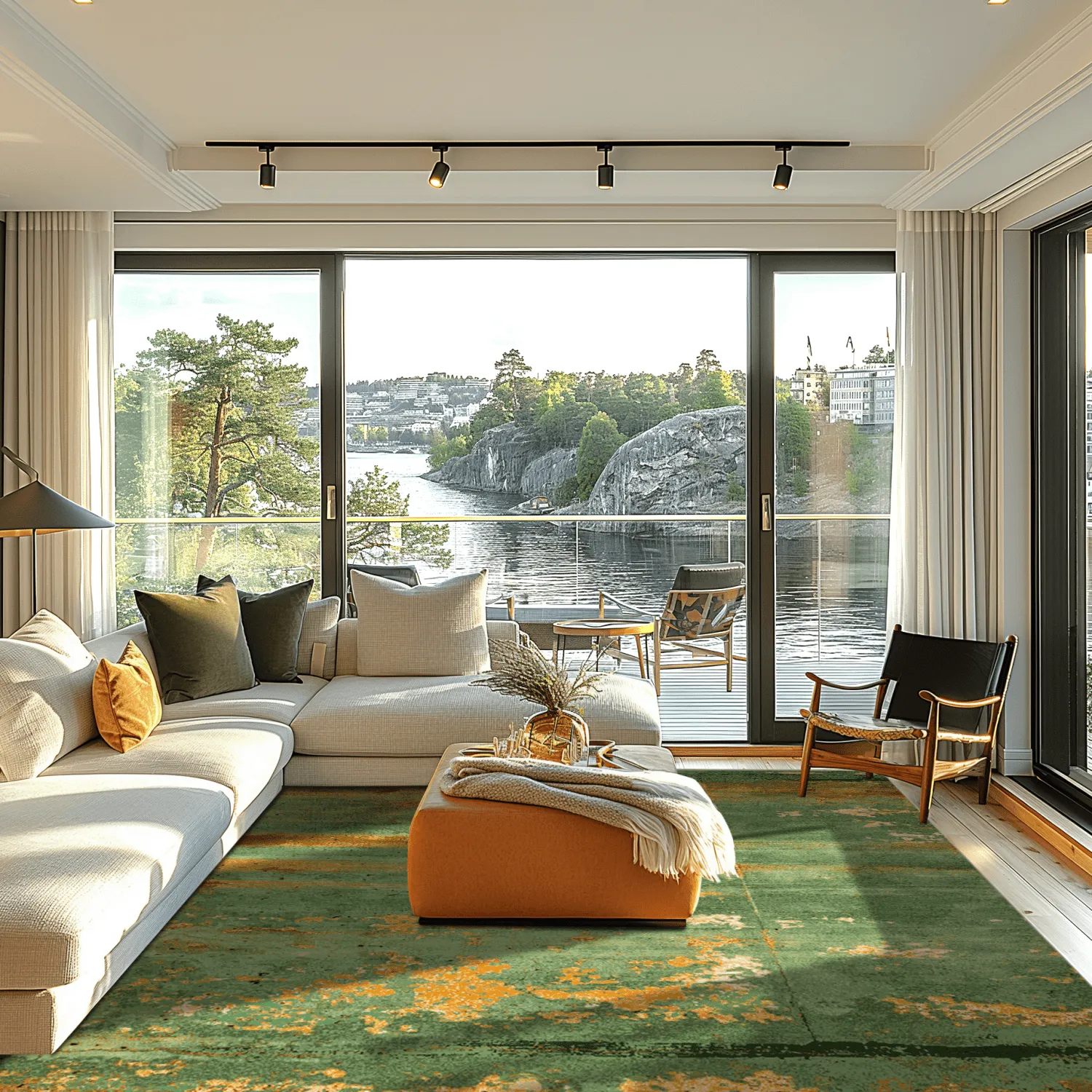 Tapete Wilton - Domont (verde)