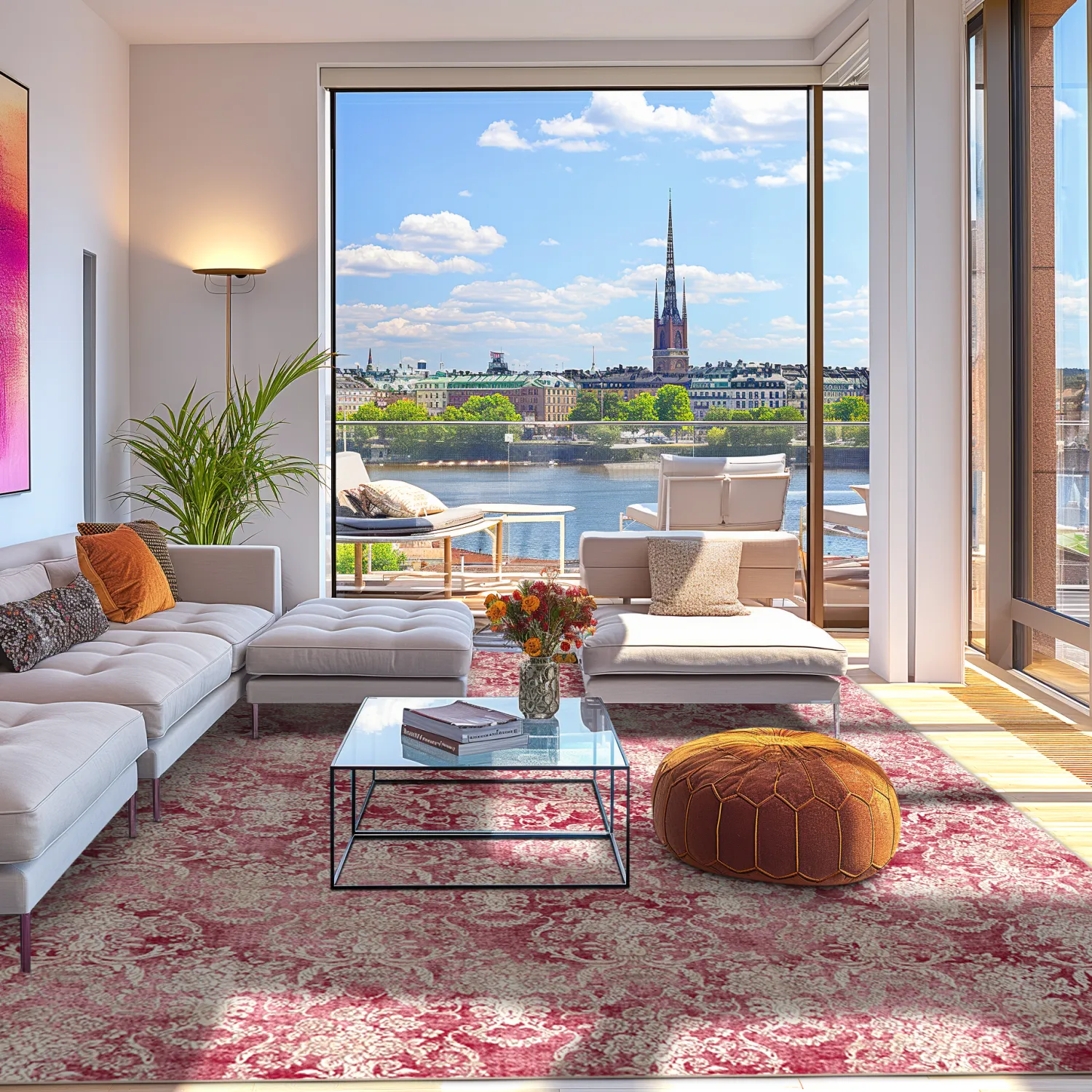 Tapete Wilton - Edirne (rosa)