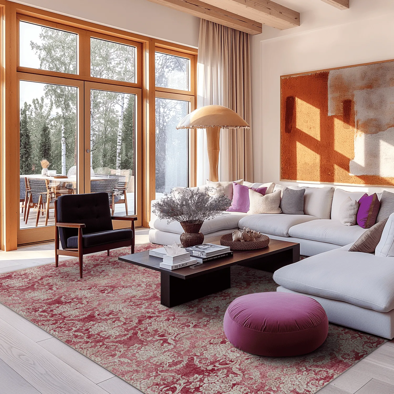 Tapete Wilton - Edirne (rosa)