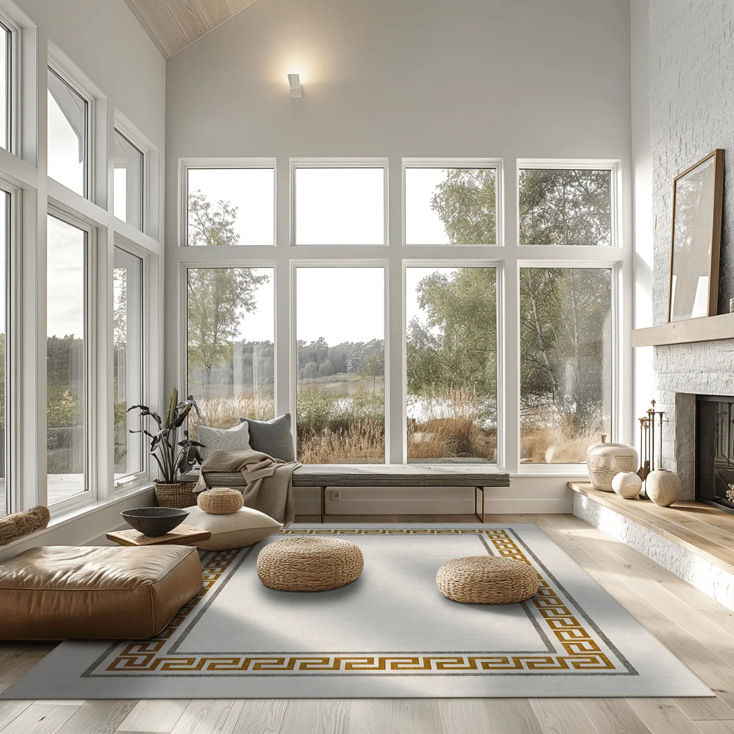 Tapete Wilton - Egiali (cinza)