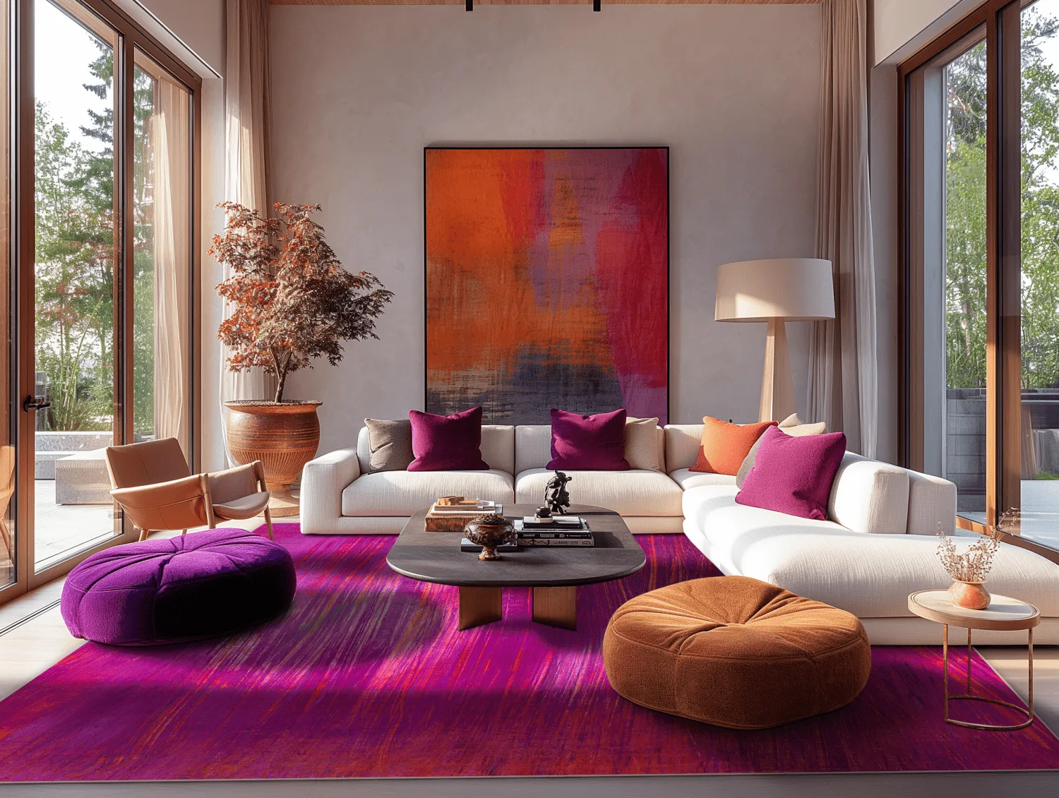 Tapete Wilton - Elowen (rosa)