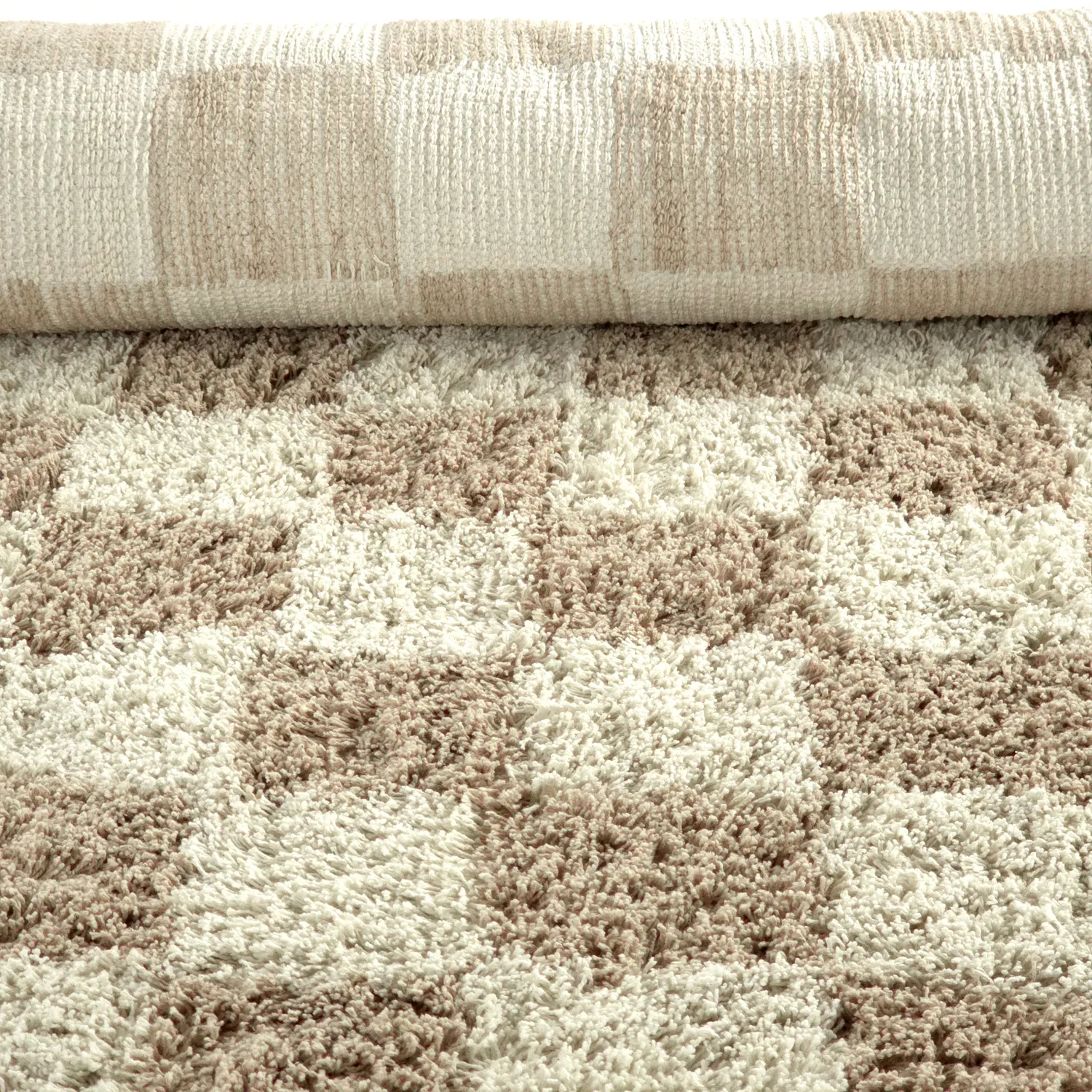 Tapetes felpudos - Elsey Natural Cotton Shaggy (smetana/pesek)