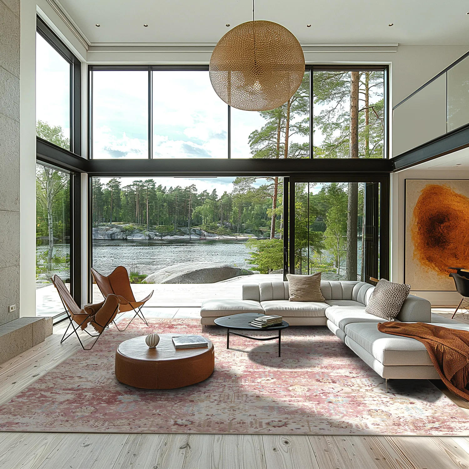 Tapete Wilton - Enfidha (rosa)