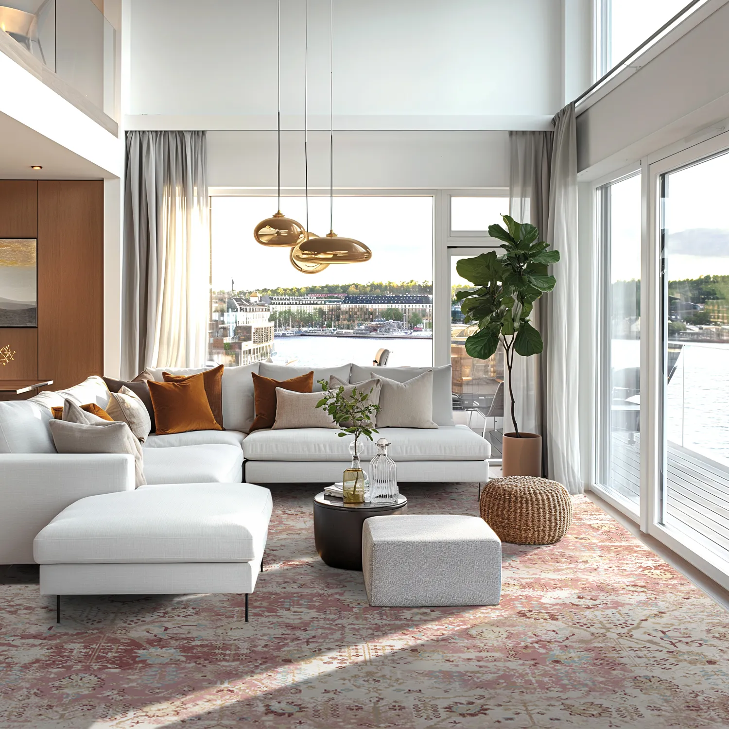 Tapete Wilton - Enfidha (rosa)