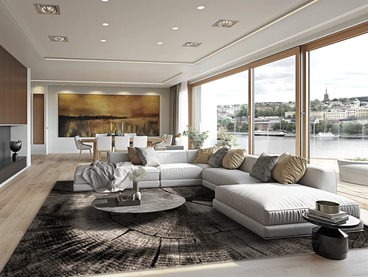 Tapete Wilton - Event (cinza)