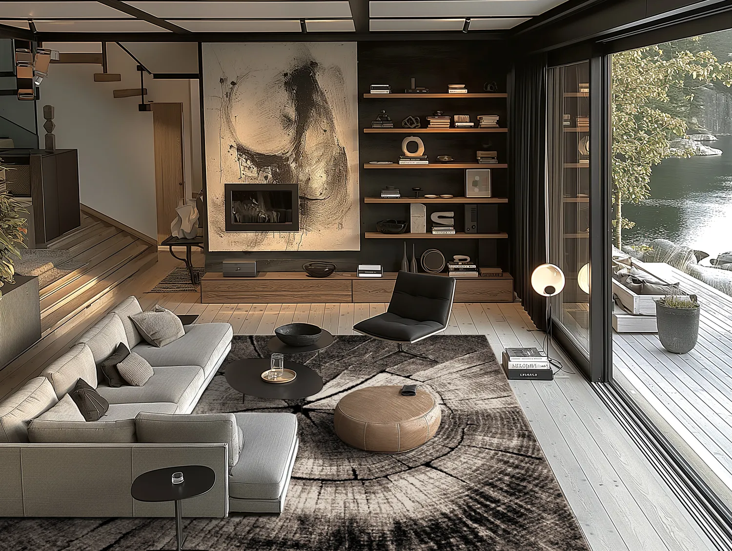 Tapete Wilton - Event (cinza)