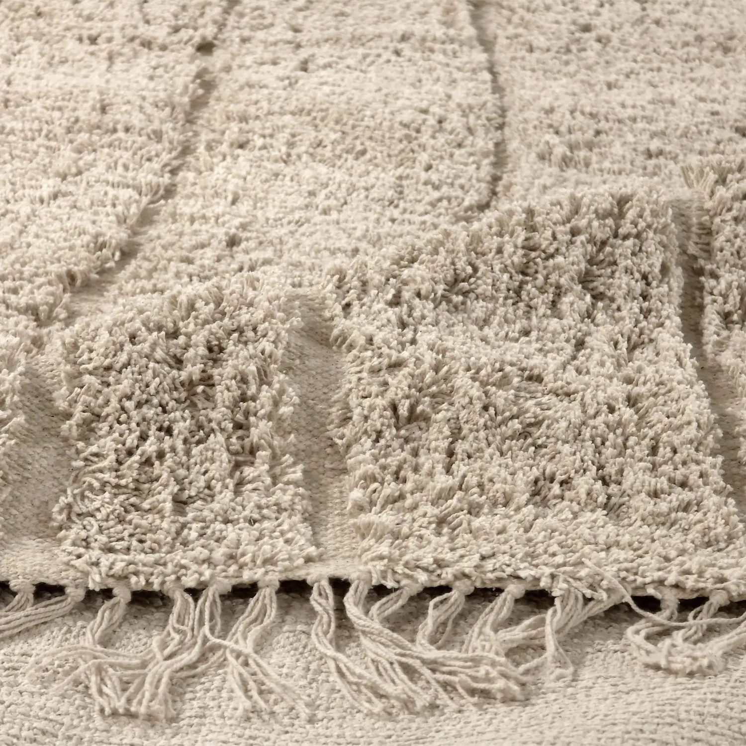 Tapetes felpudos - Farley Natural Cotton Shaggy (bež)