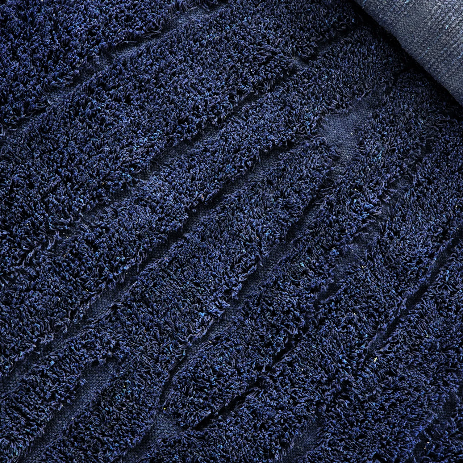 Tapetes felpudos - Farley Natural Cotton Shaggy (modra)